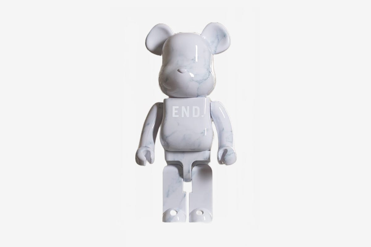 その他 BE@RBRICK - END. x Medicom Be@rbrick END. x Medicom Be@rbrick in White 100%/400 % Medicom