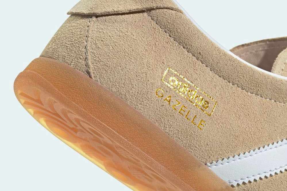 adidas lo pro gazelle sneaker in green colorway