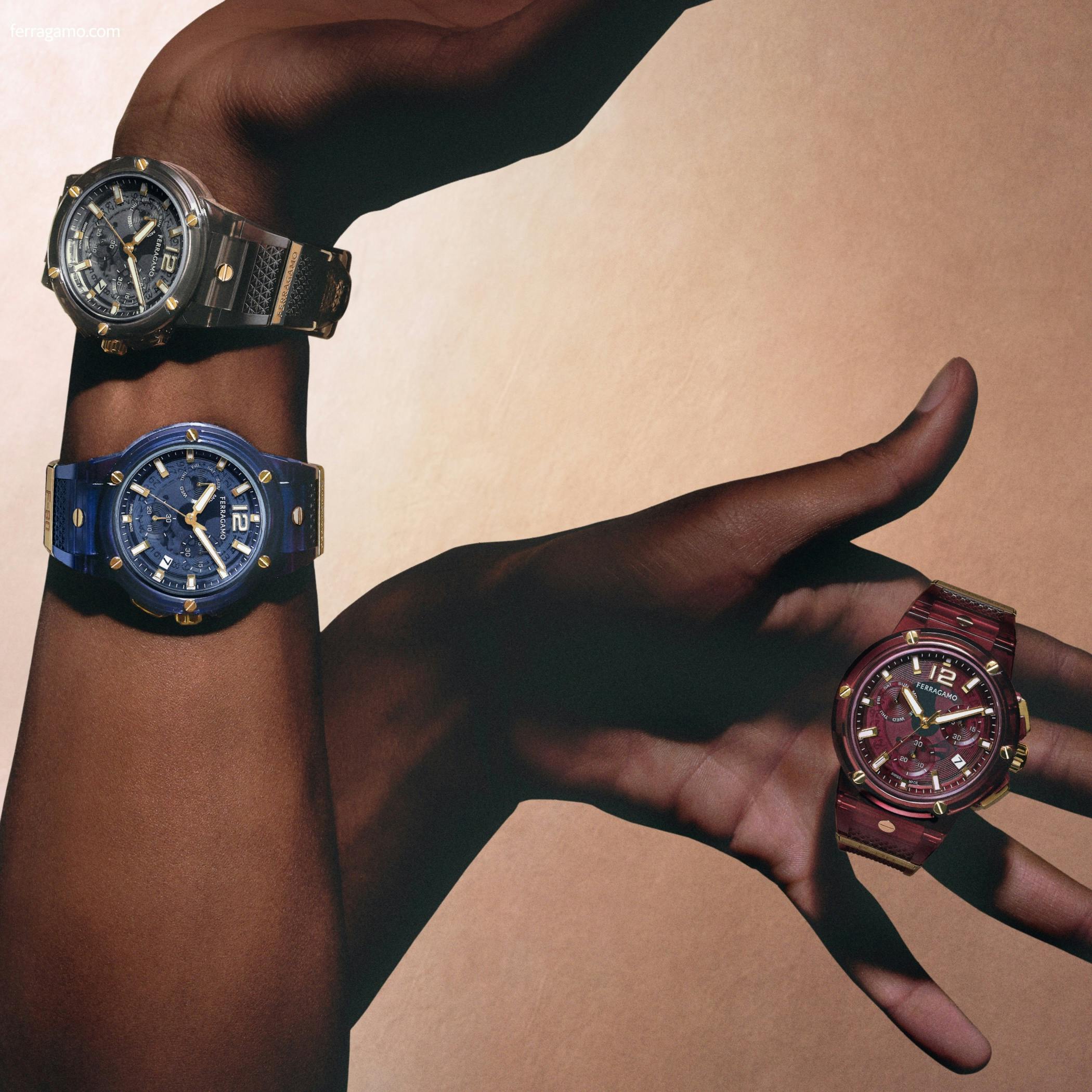 Ferragamo F-80 Translucent collection