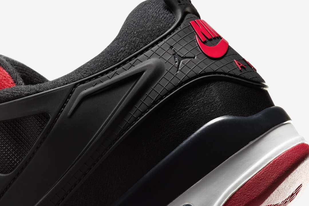 nike air jordan 4 rm sneaker in bred