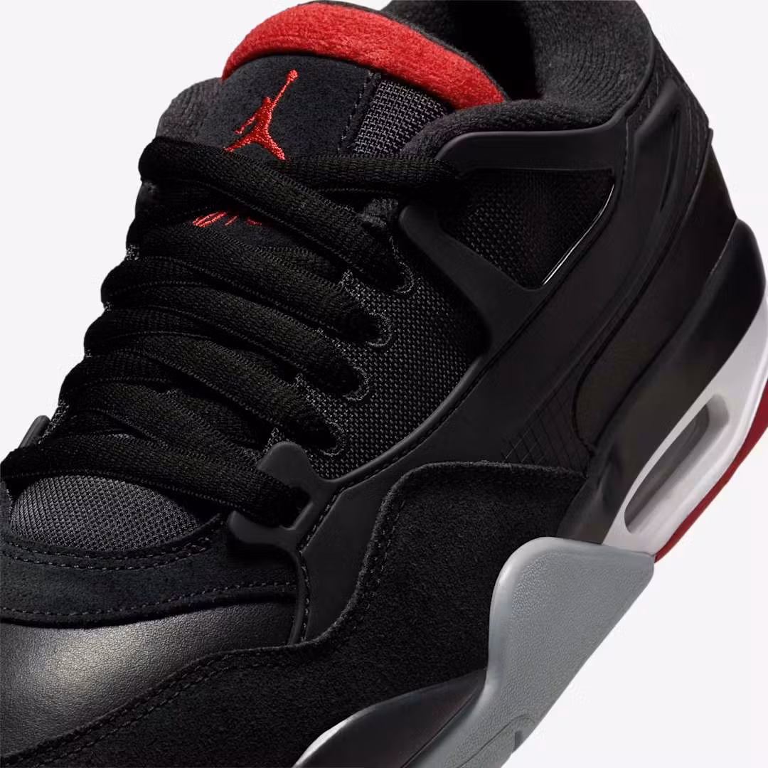 nike air jordan 4 rm sneaker in bred