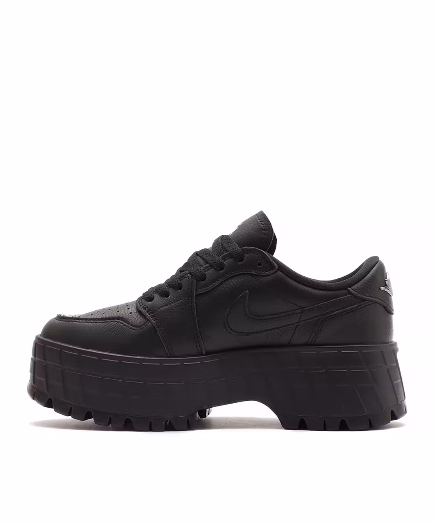 W AIR JORDAN 1 BROOKLYN LOW, BLACK SNEAKER, STOMPERS, SNEAKERS WITH METAL TOE