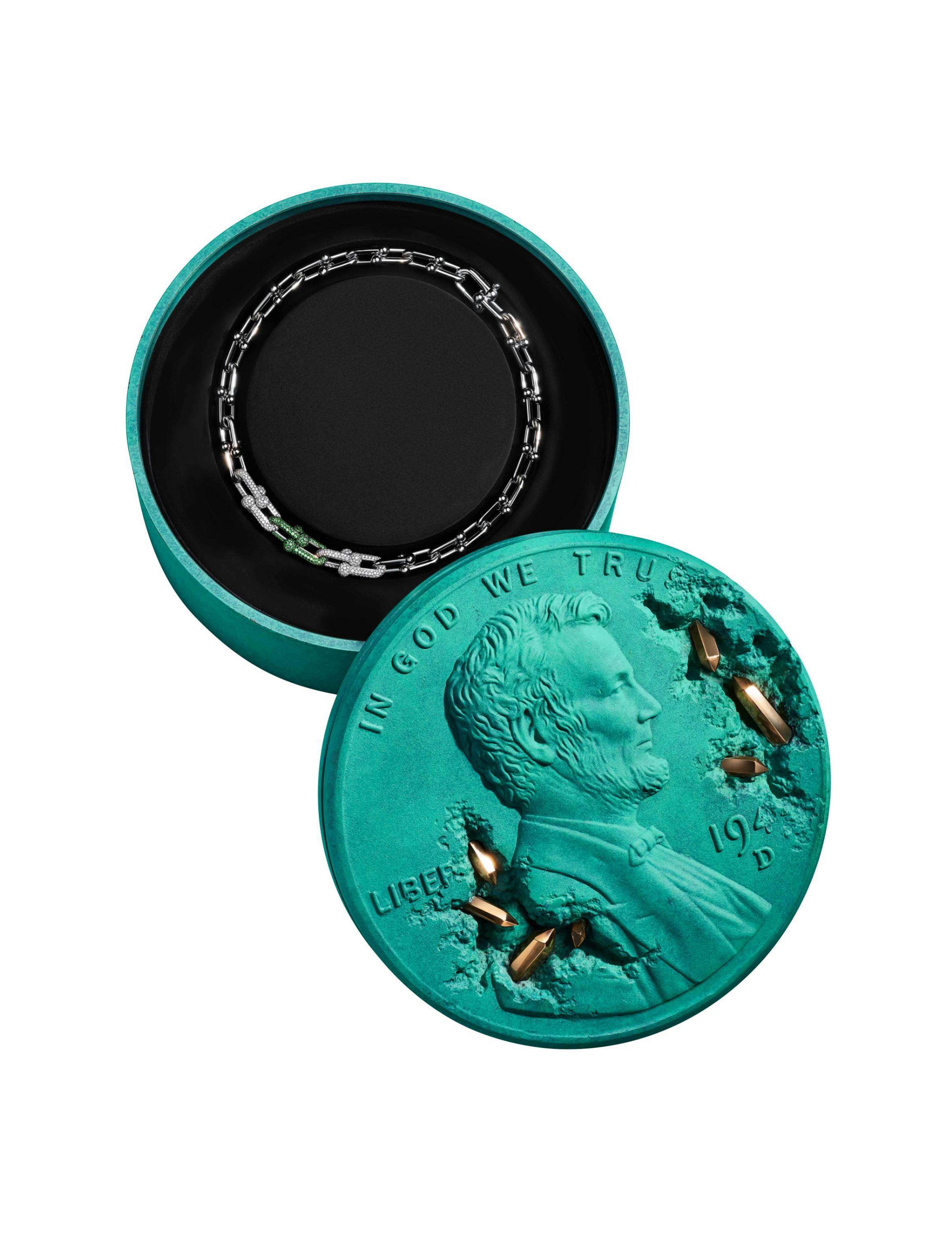 tiffany daniel arsham penny necklace