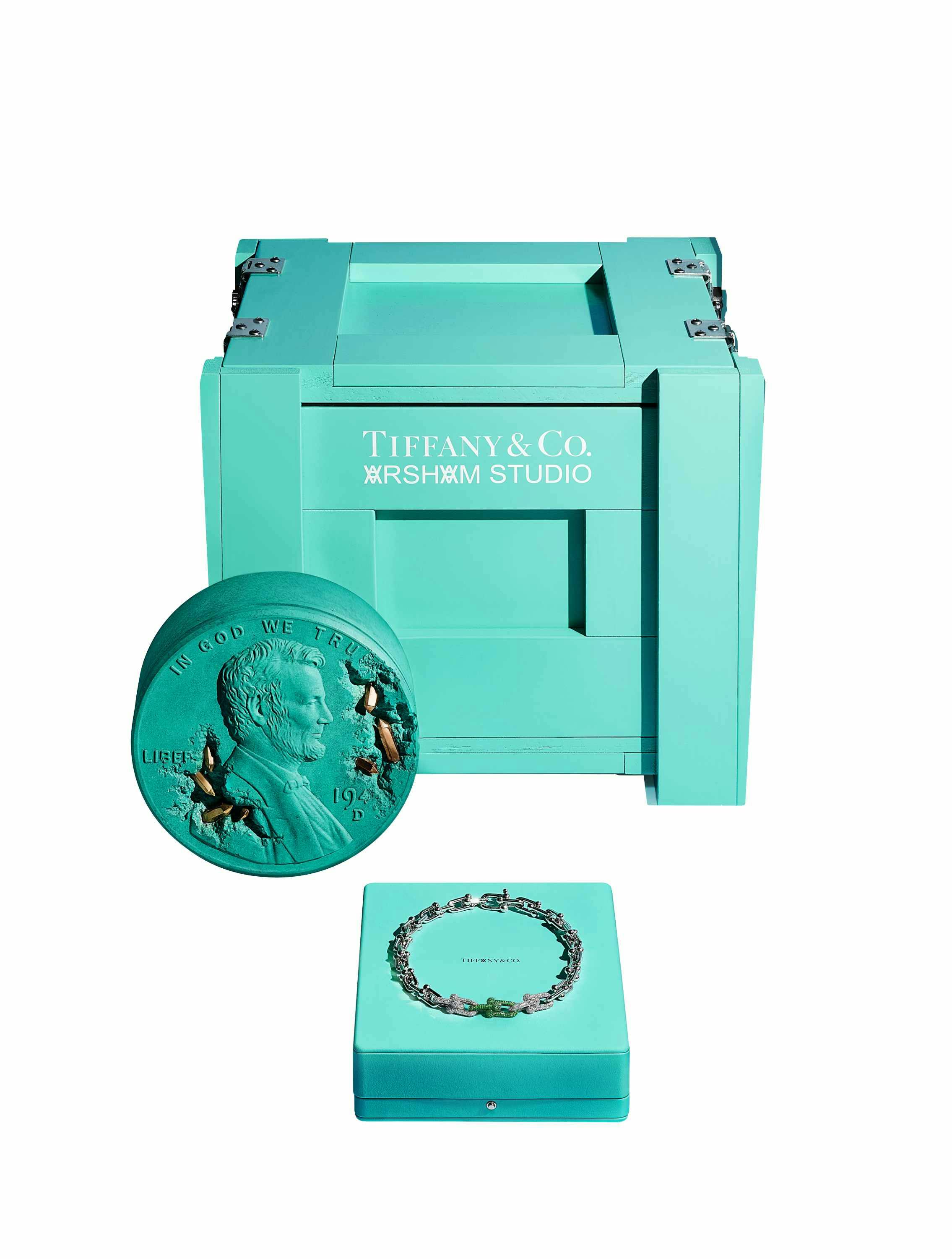 tiffany daniel arsham penny necklace
