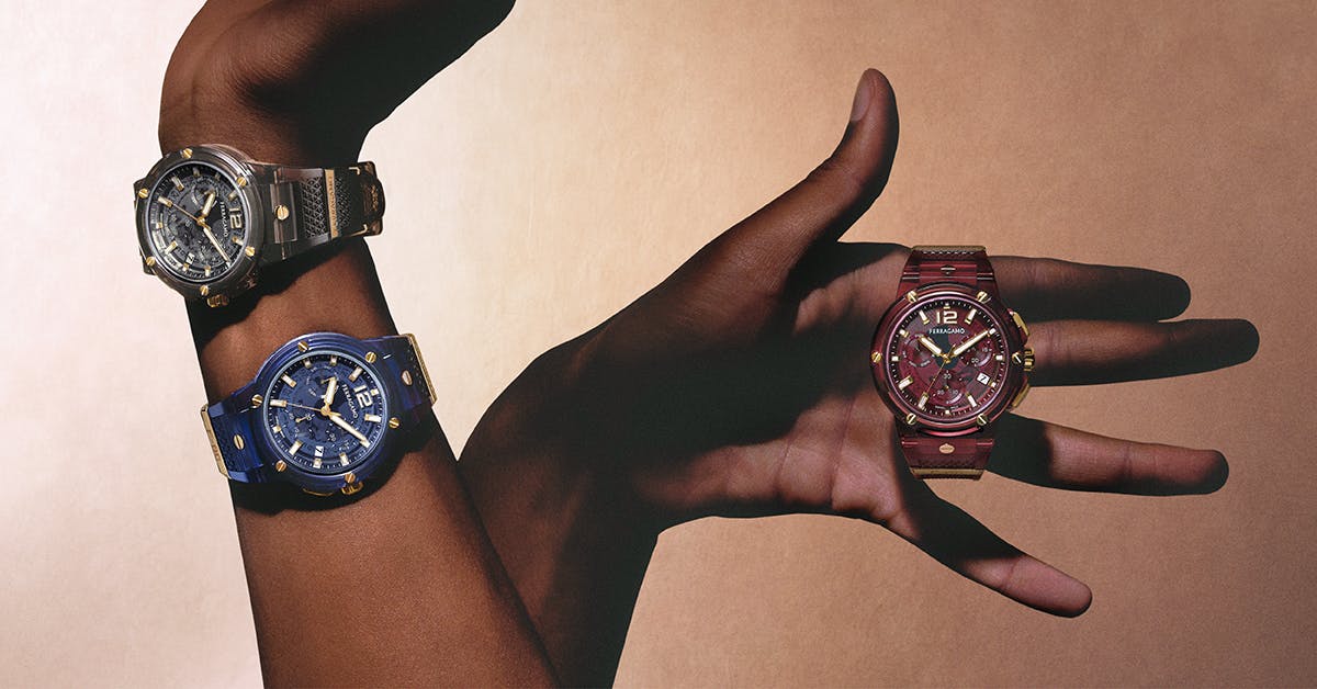 Ferragamo F-80 Translucent collection