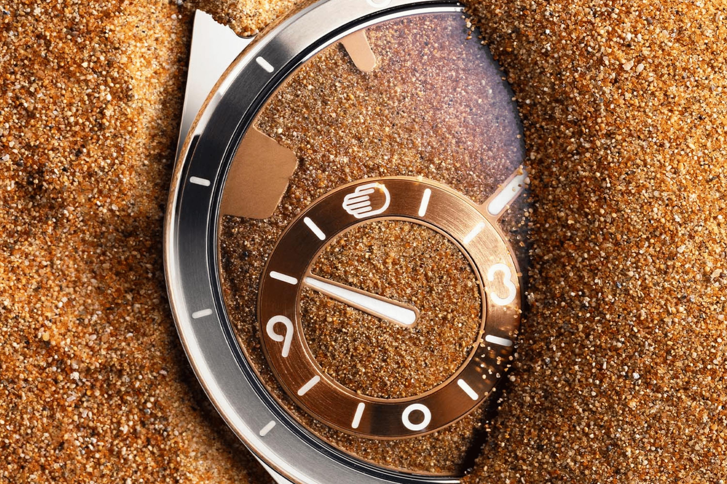 Ressence, Sands of Time, Limited Edition watch, Type 9 Watch, new stainless steal watch
