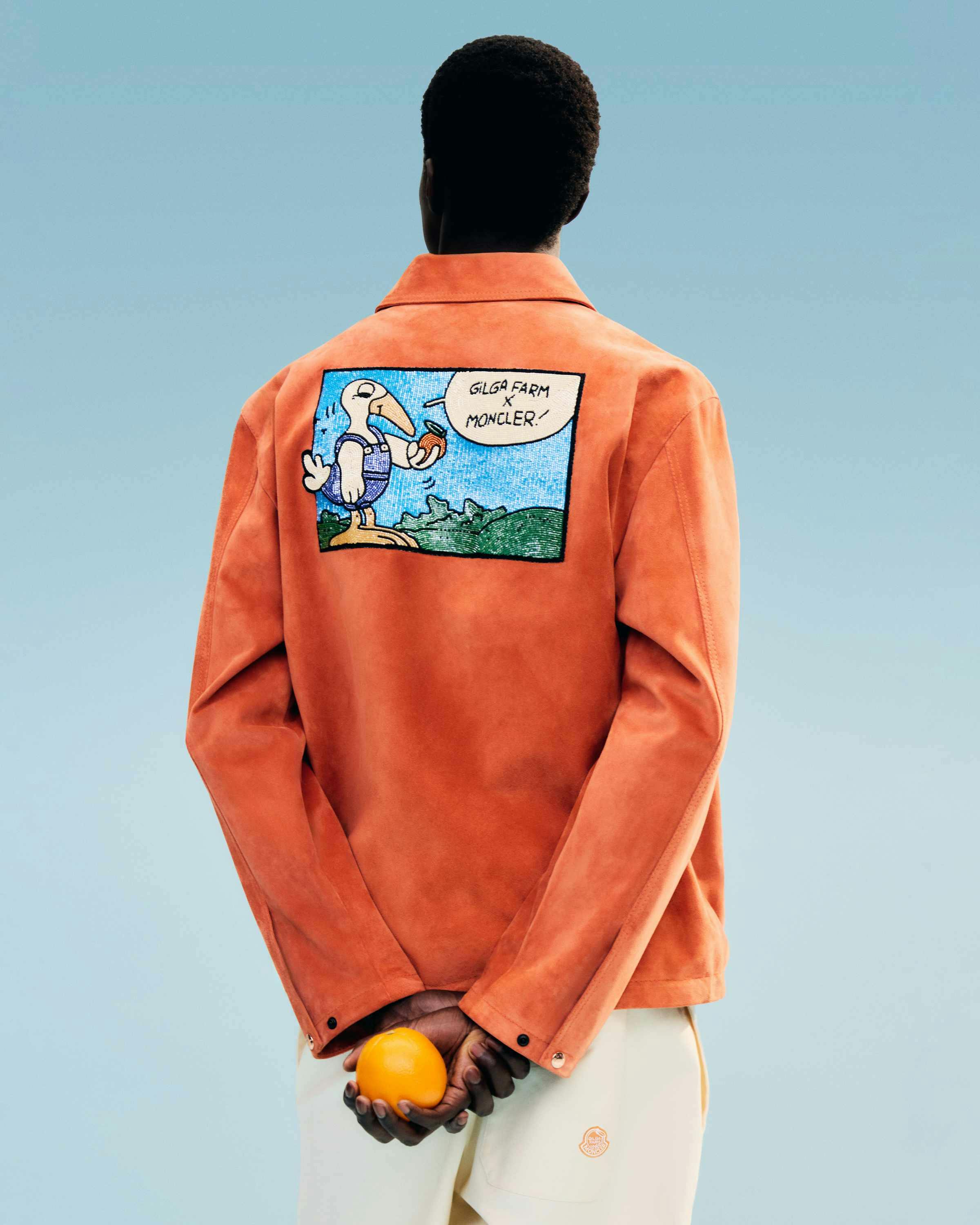 donald glover moncler gilga farms collection