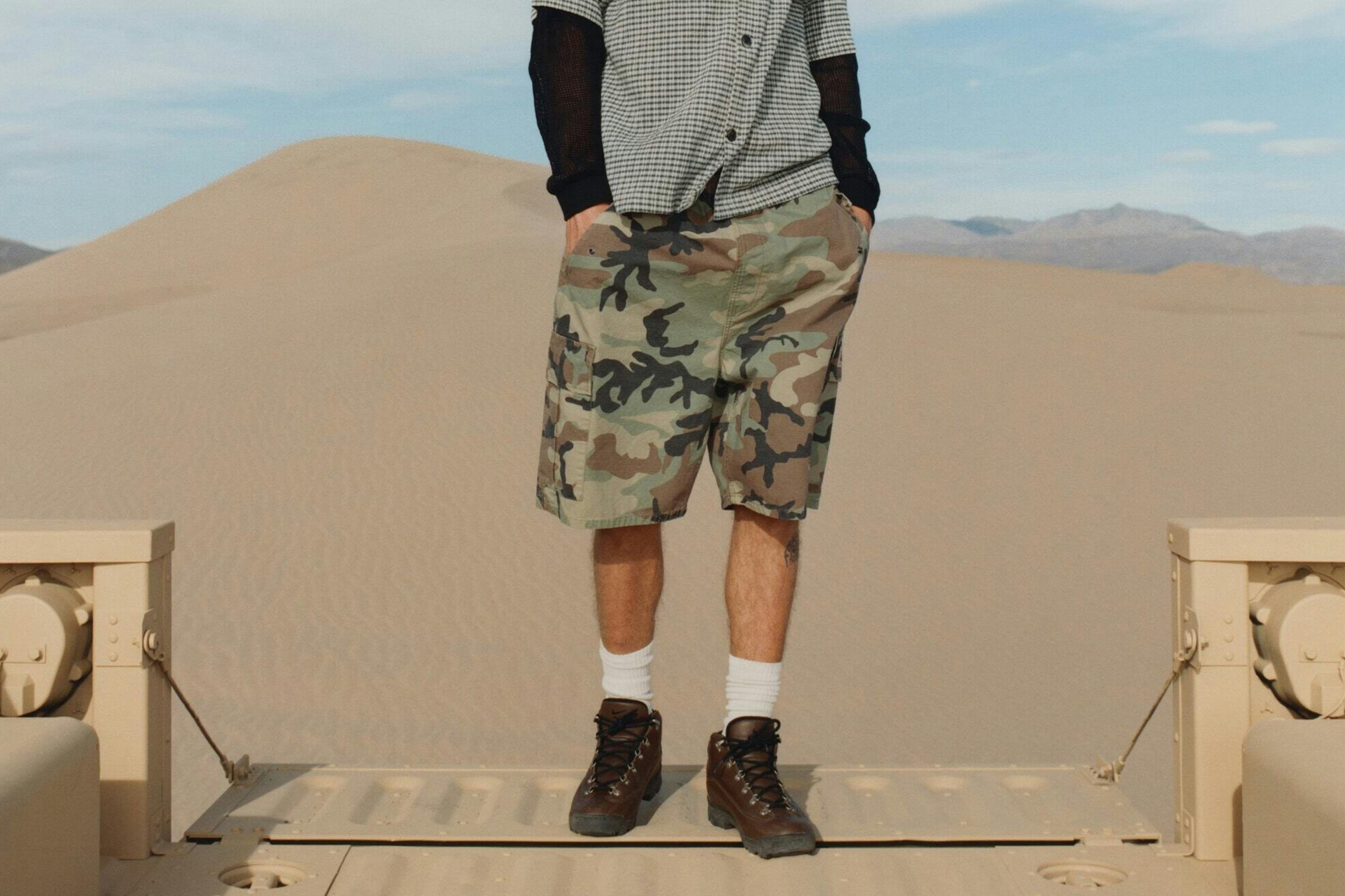 Camo Cargo Shorts Stüssy