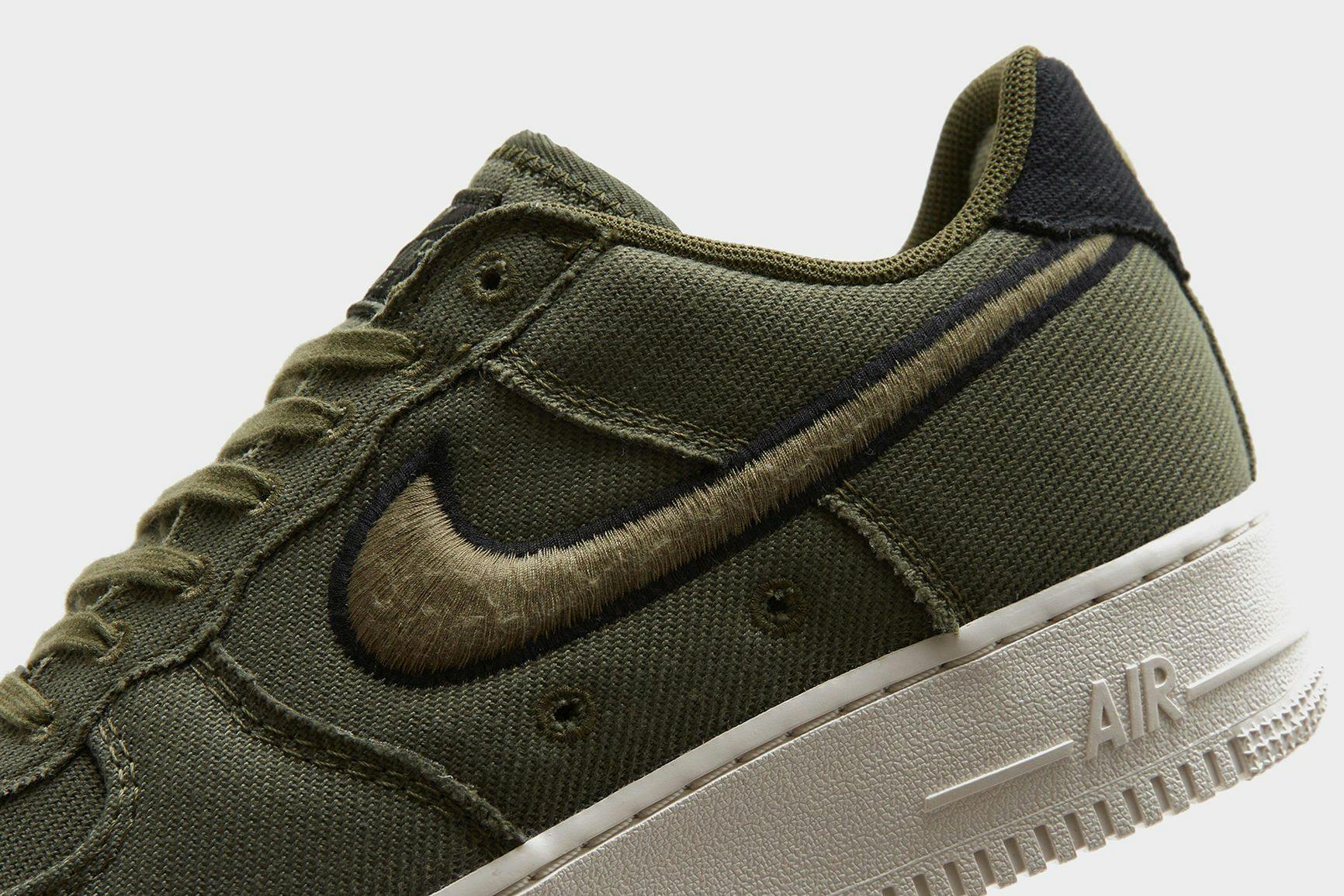 Nike air force 1 Canvas & Embroidered Swoosh