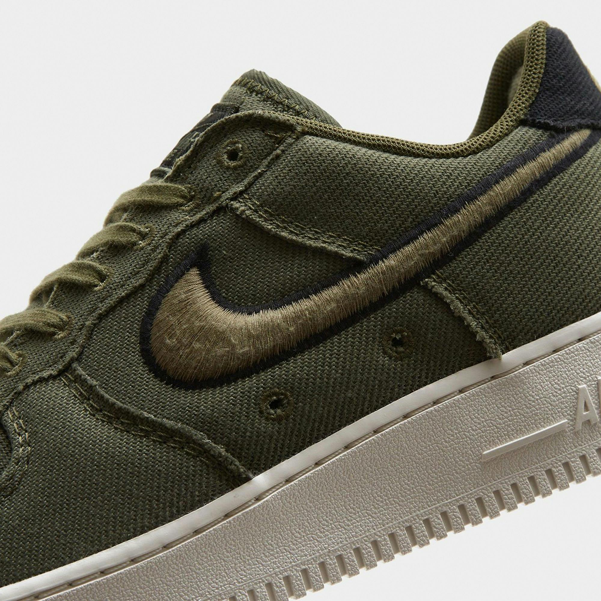 Nike air force 1 Canvas & Embroidered Swoosh