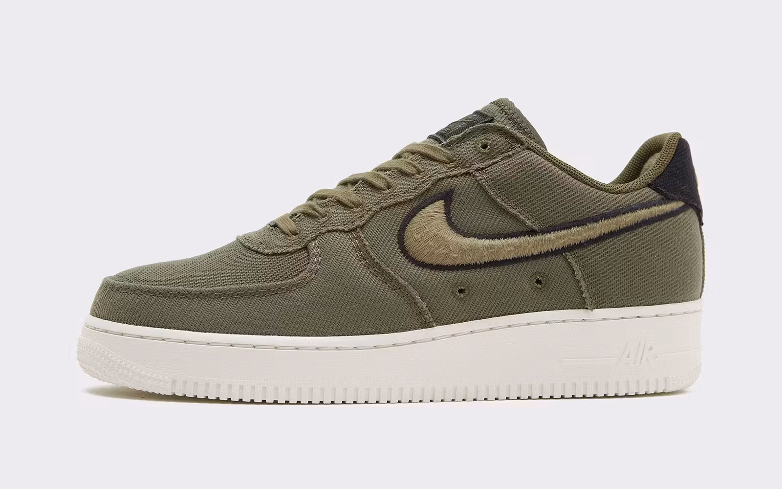 Nike air force 1 Canvas & Embroidered Swoosh