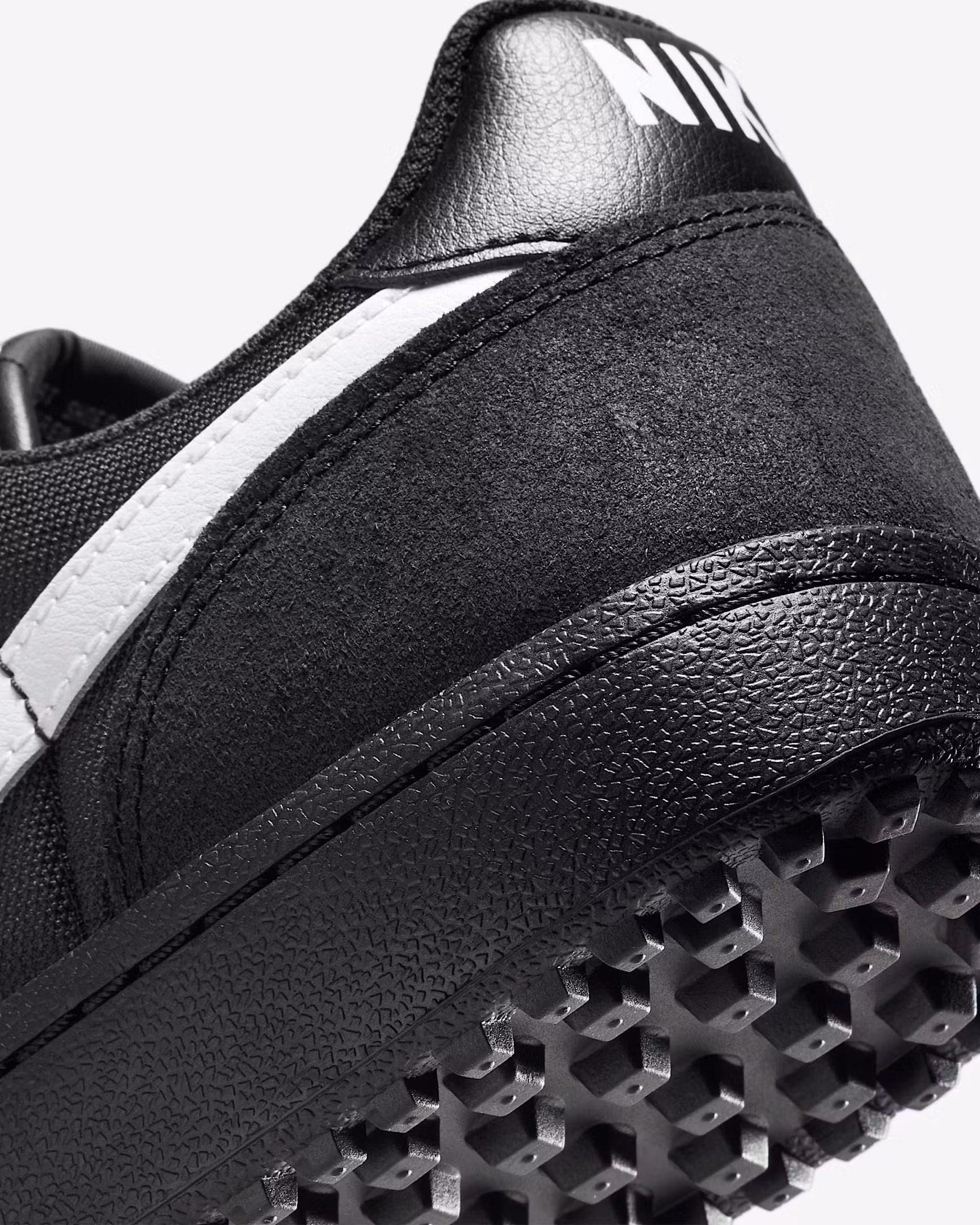 Nike Field General Ref sneaker in black white suede