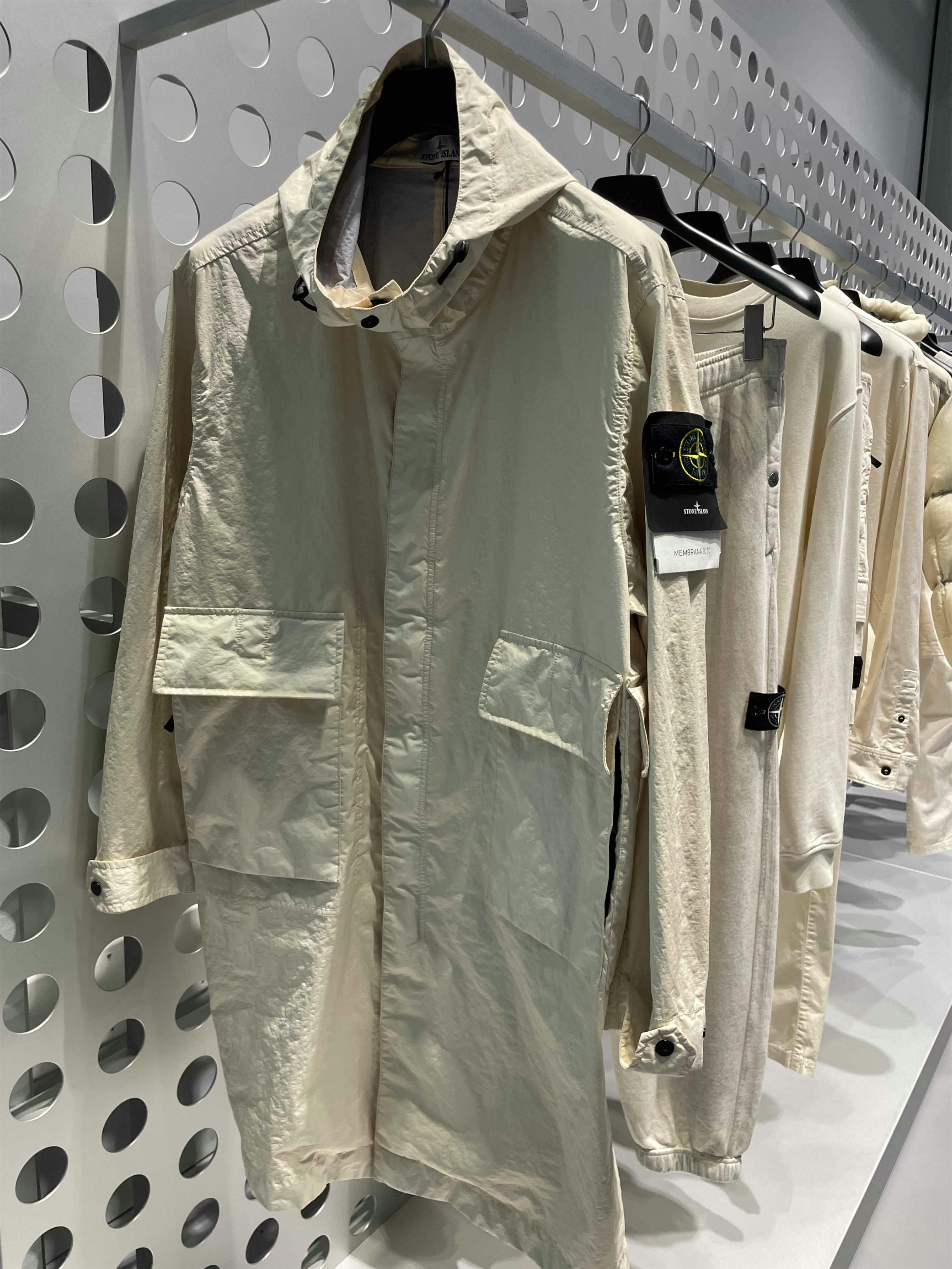 stone island spring summer 2026 collection showroom