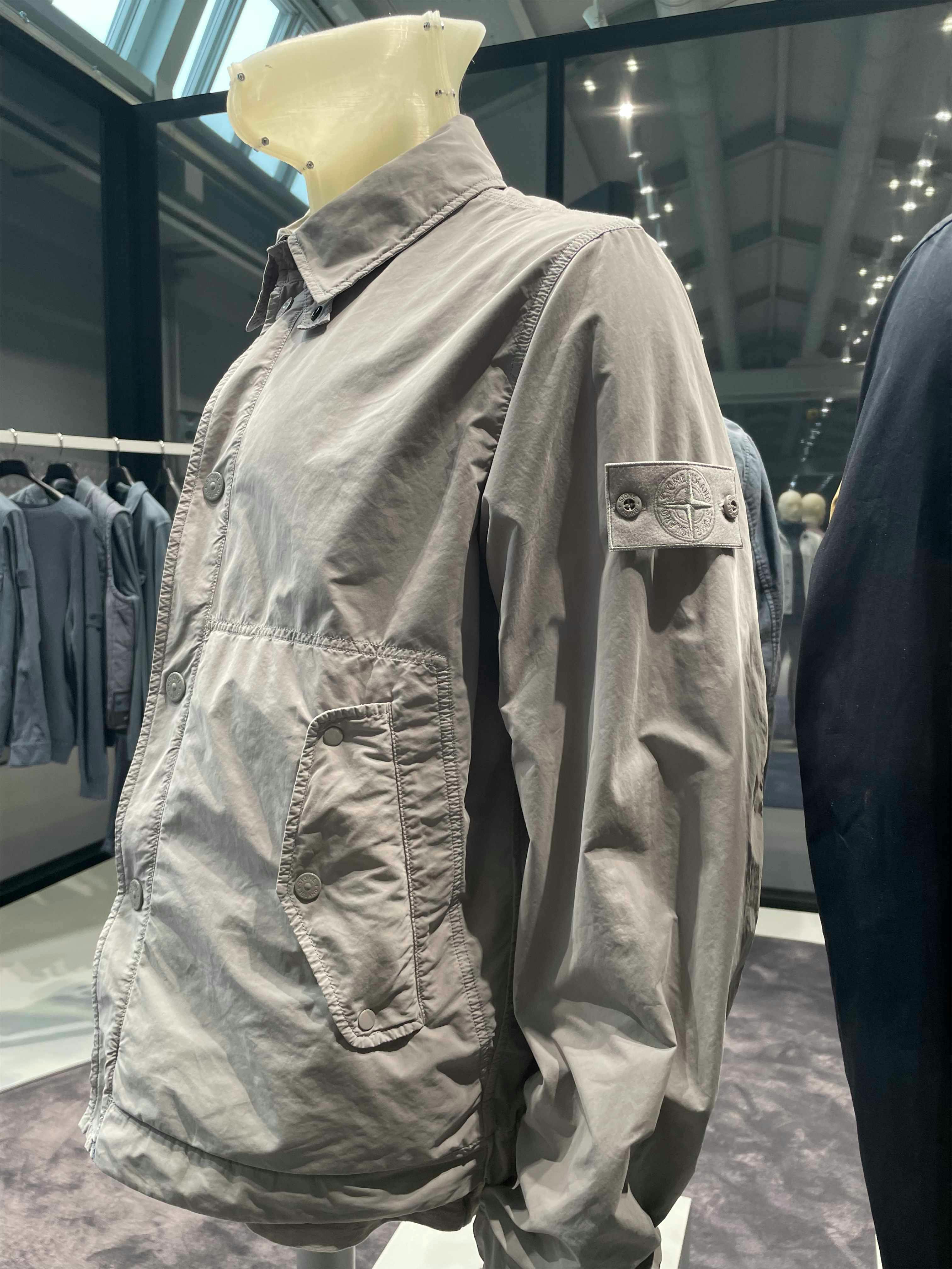 stone island spring summer 2026 collection showroom