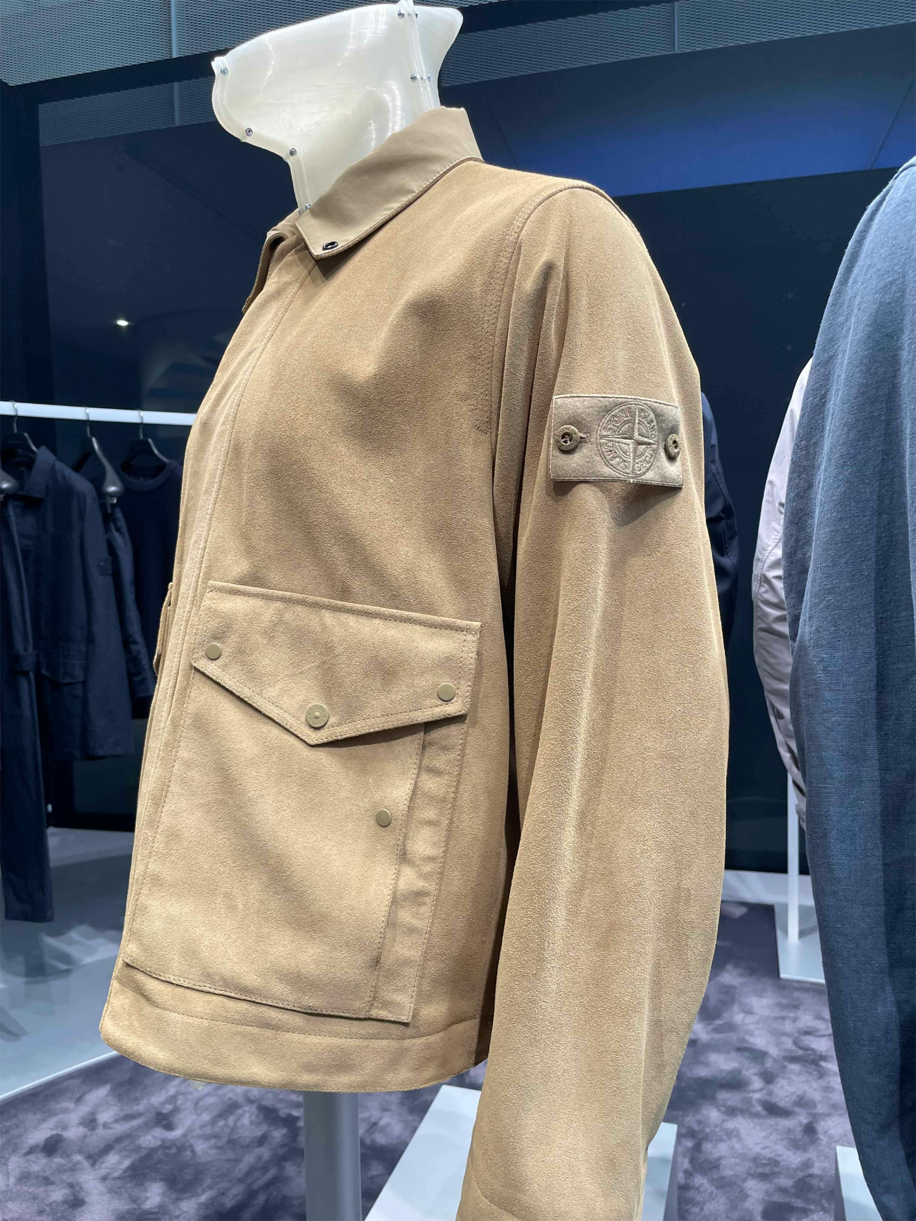 stone island spring summer 2026 collection showroom