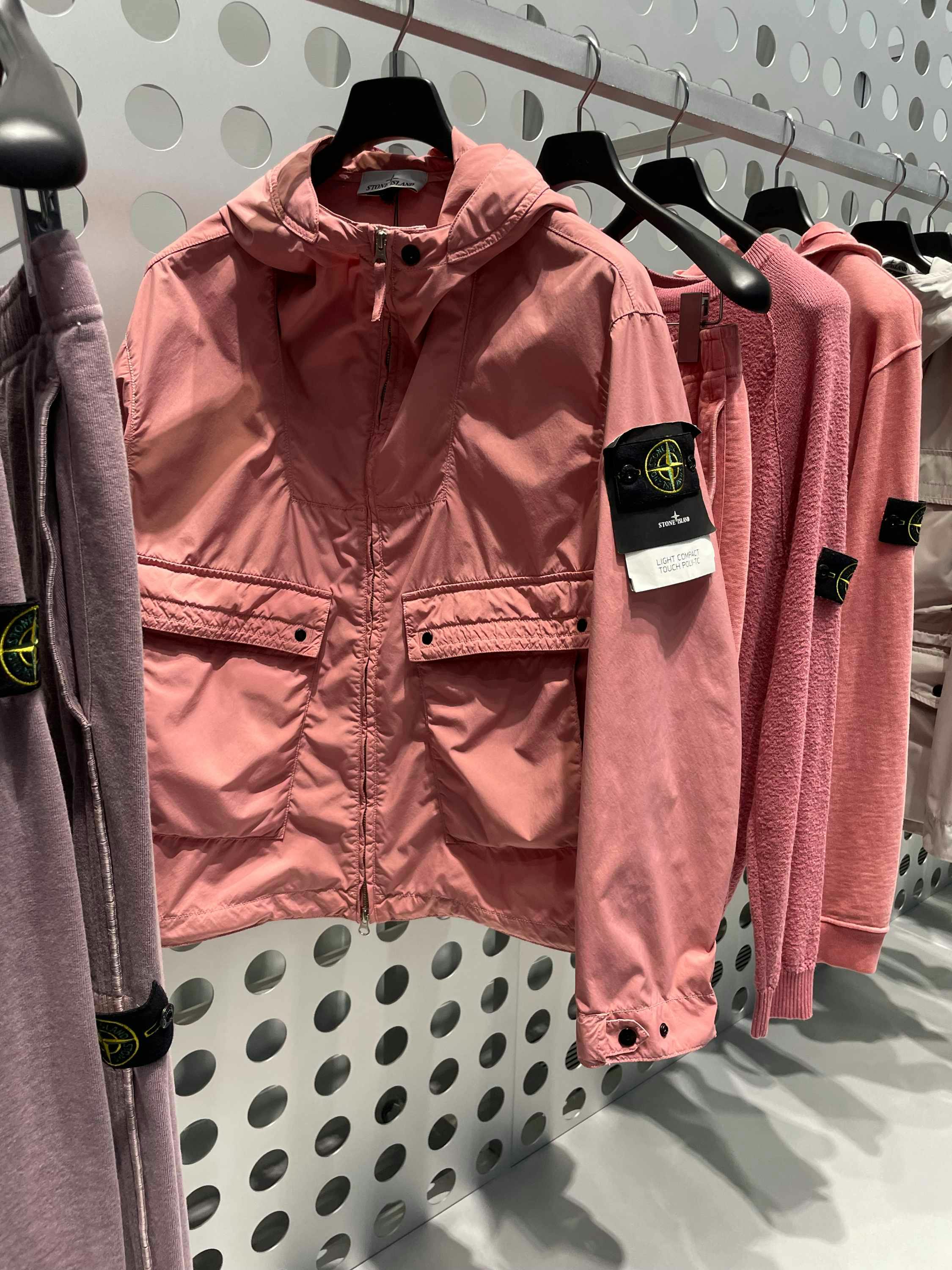 stone island spring summer 2026 collection showroom