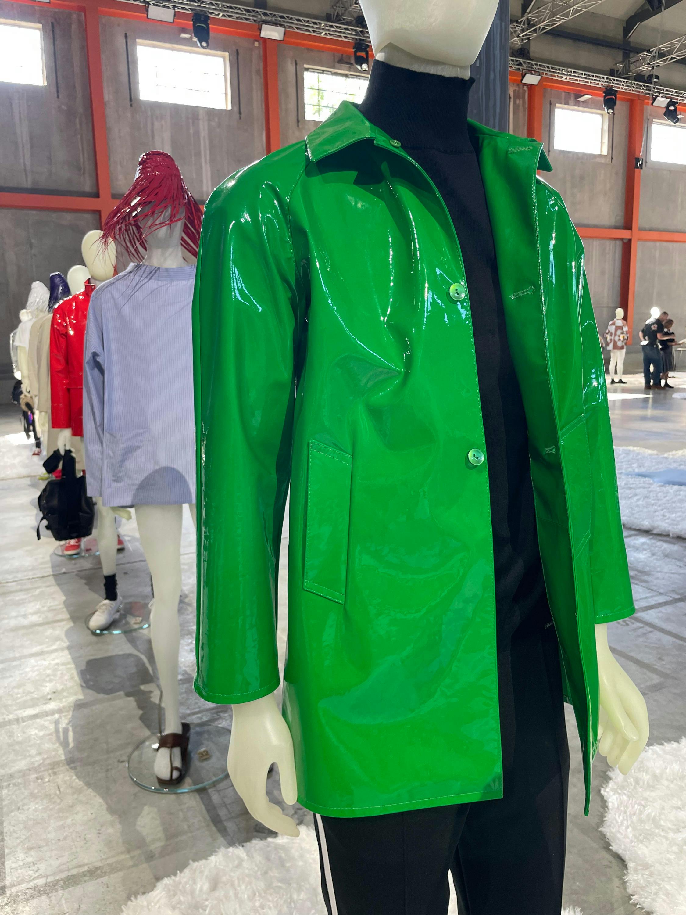 prada ss26 menswear collection showroom