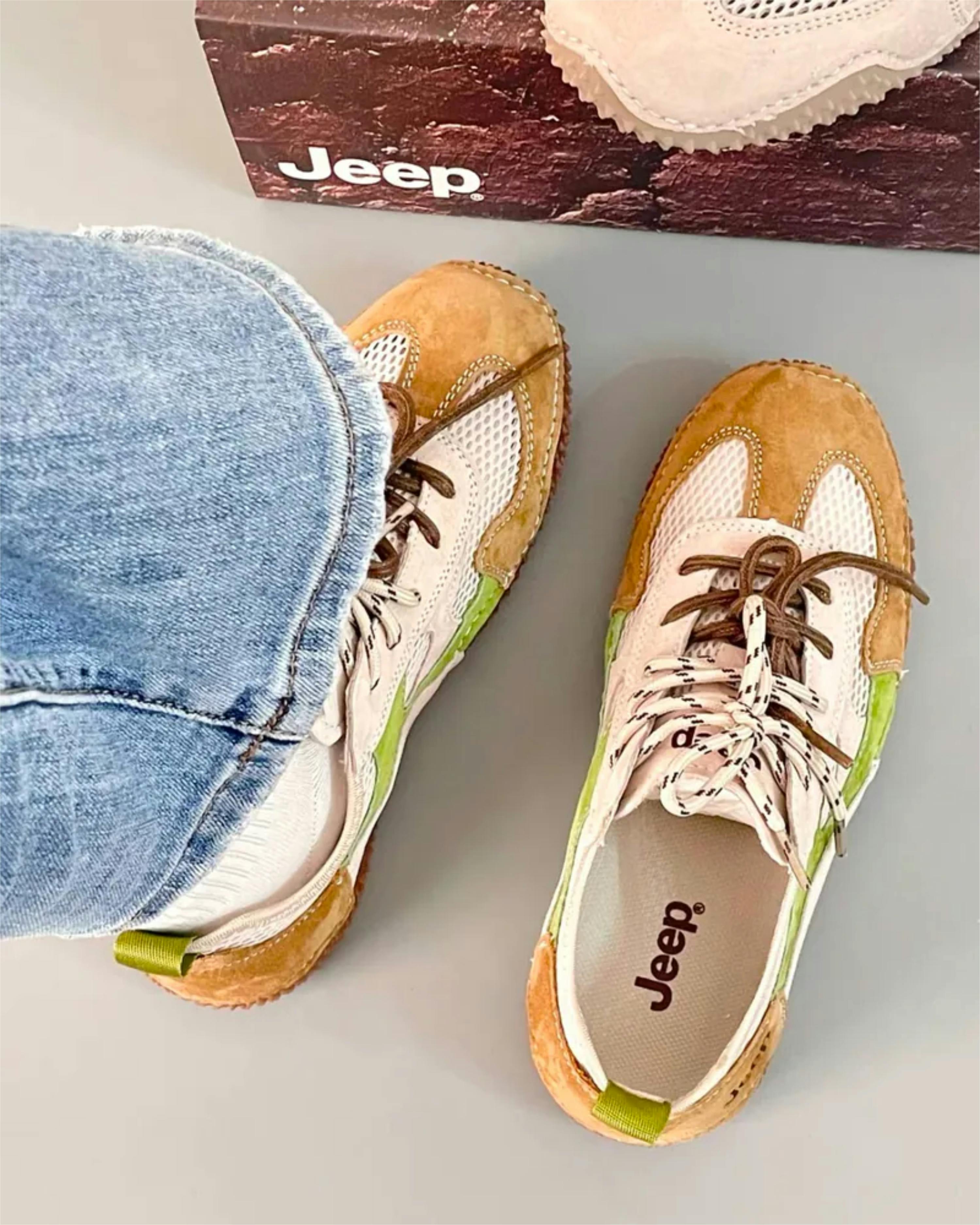 JEEP Dual-Lace Casual Shoes Miu Miu