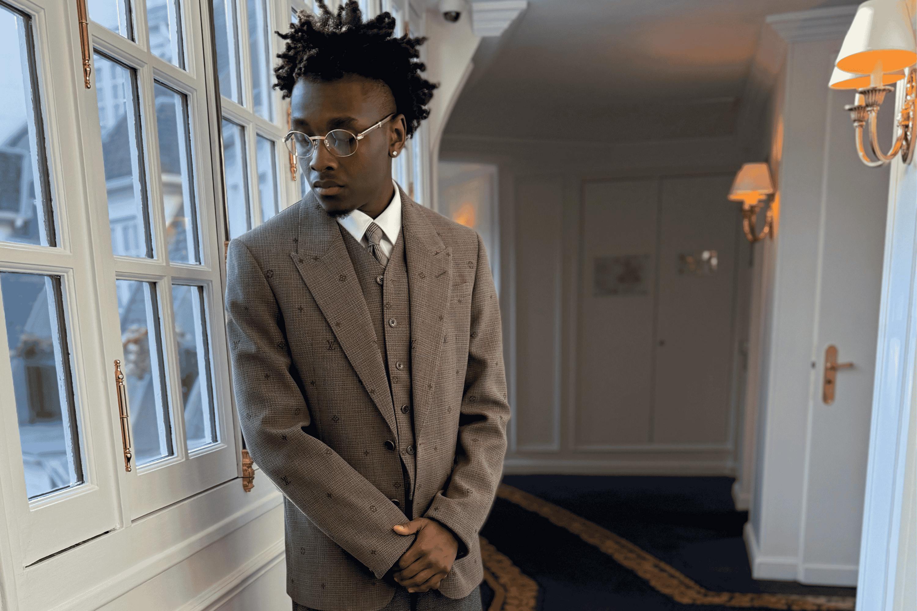 Miles Caton - Louis Vuitton’s Men’s Spring/Summer 2026 show in Paris
