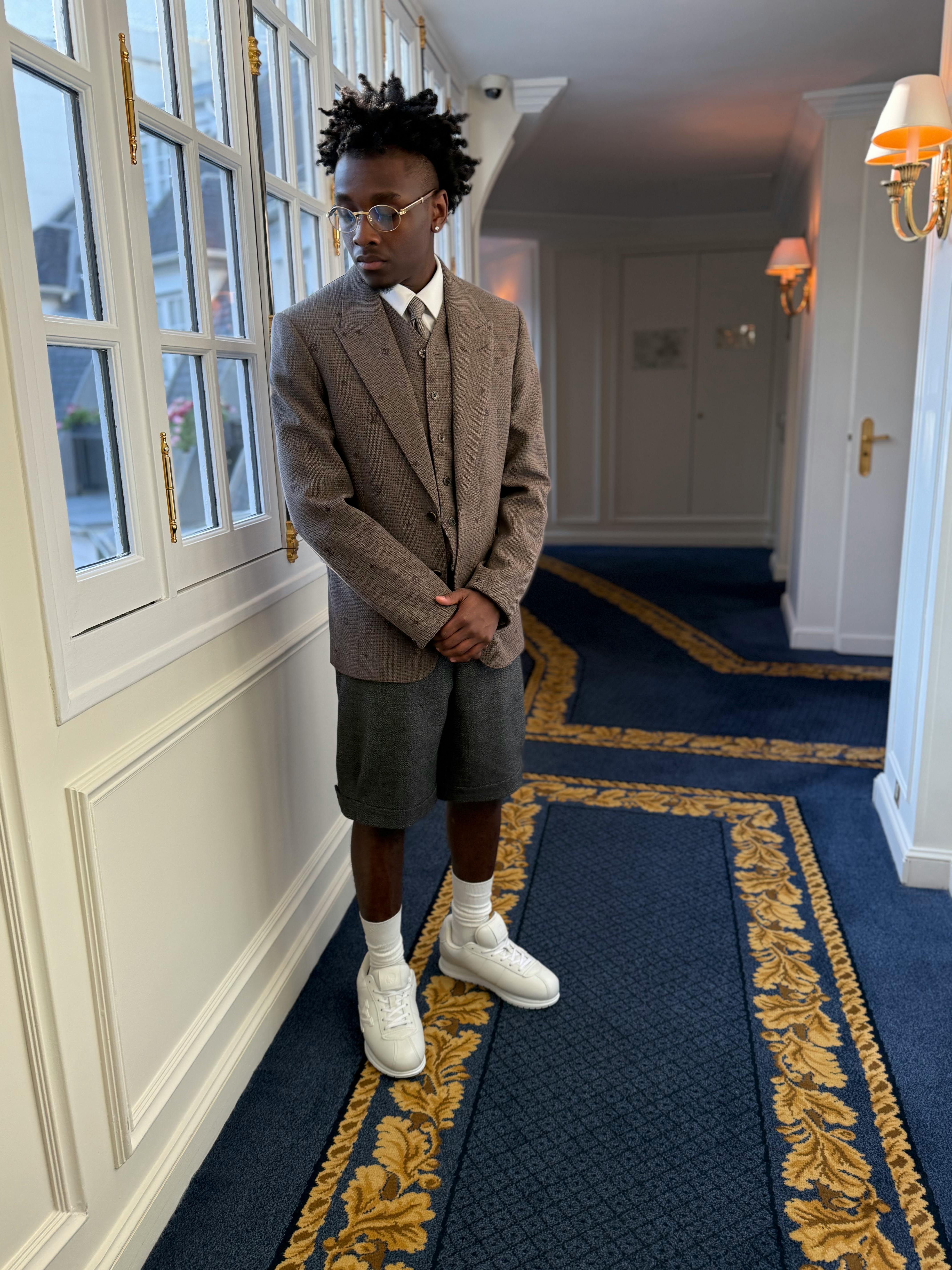 Miles Caton - Louis Vuitton’s Men’s Spring/Summer 2026 show in Paris
