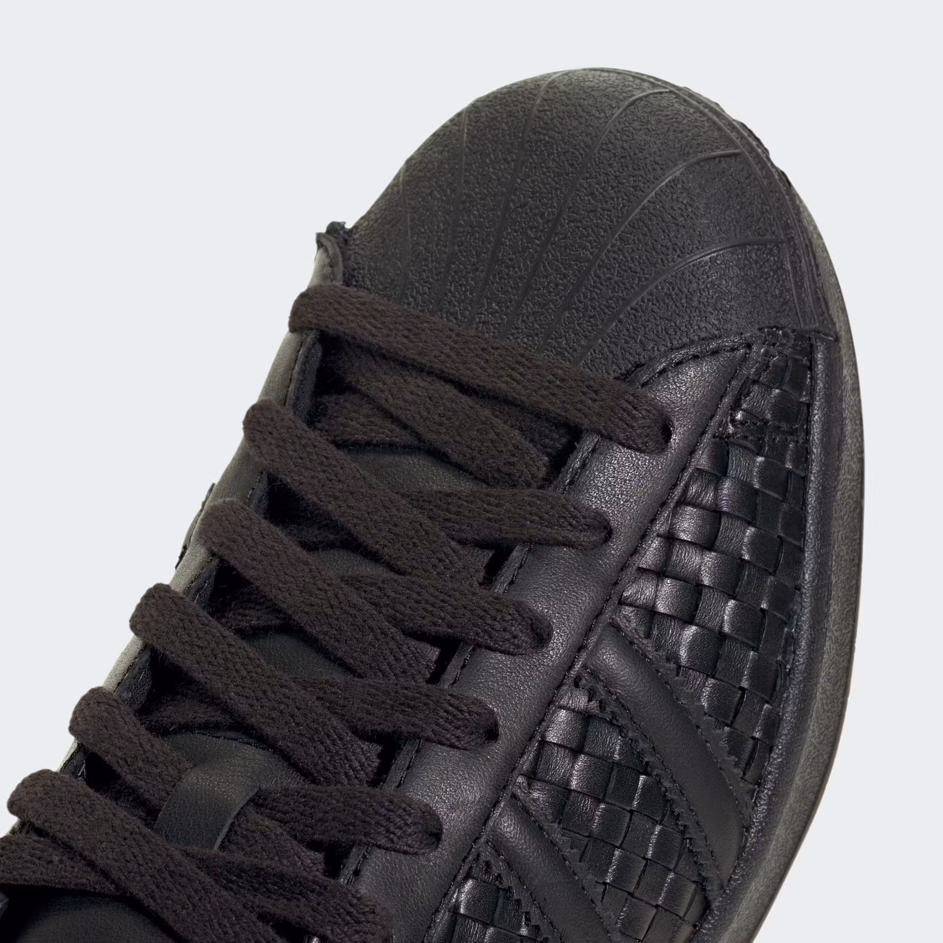 adidas black woven sneaker