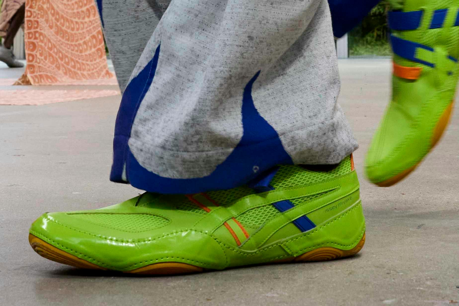 issey miyake im men asics hyper taping foot sneaker