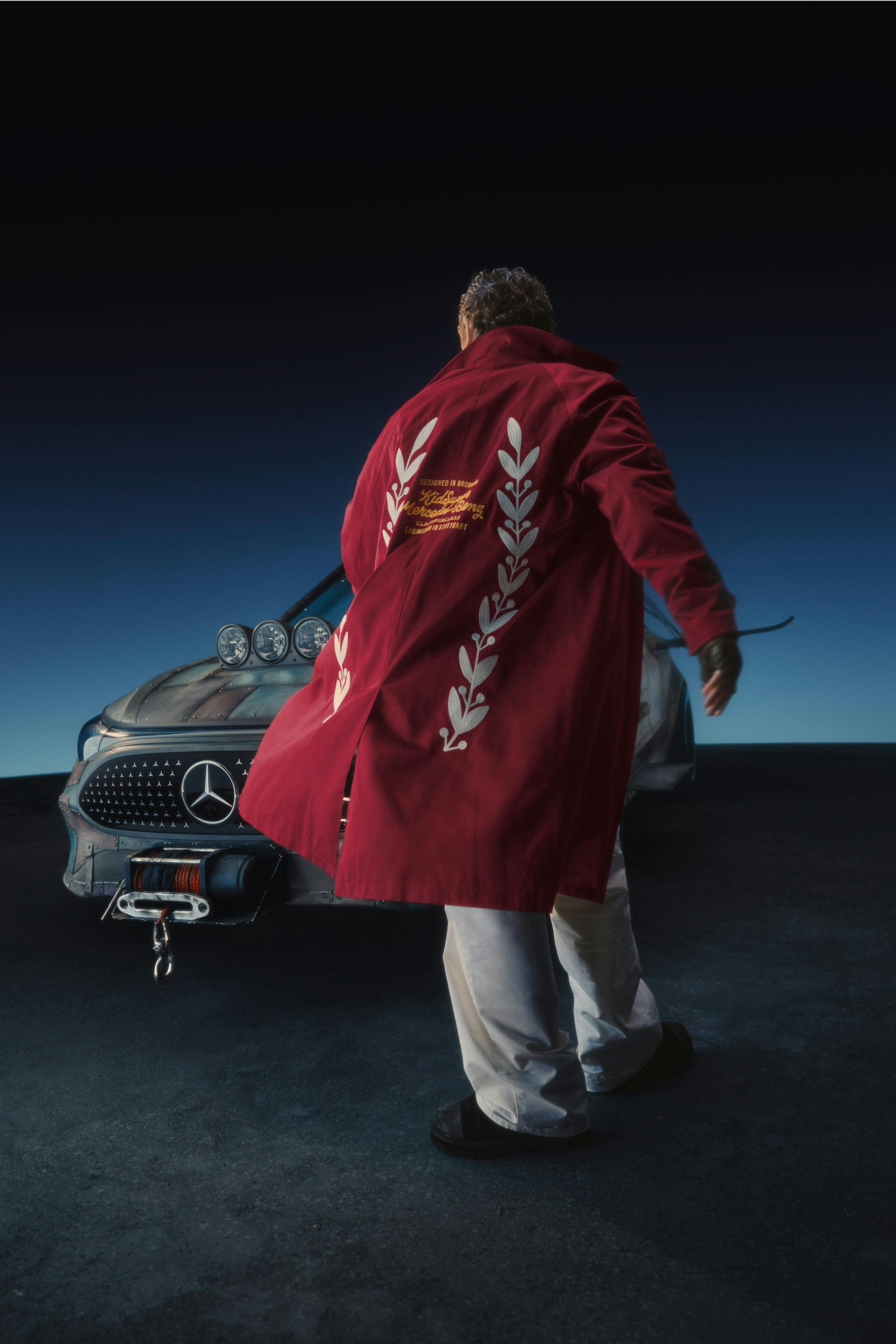 Mercedes KidSuper CLA collaboration