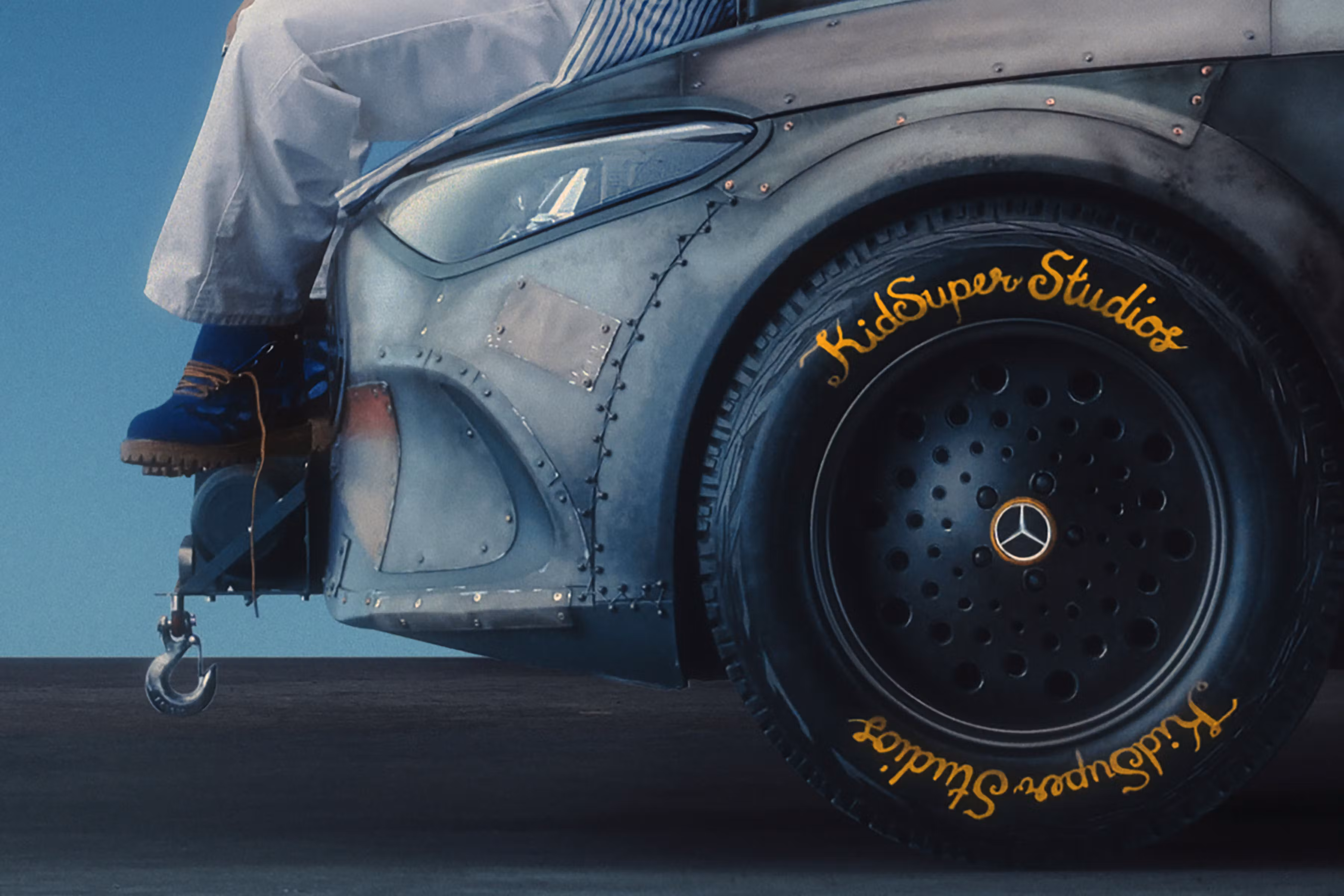 Mercedes KidSuper CLA collaboration