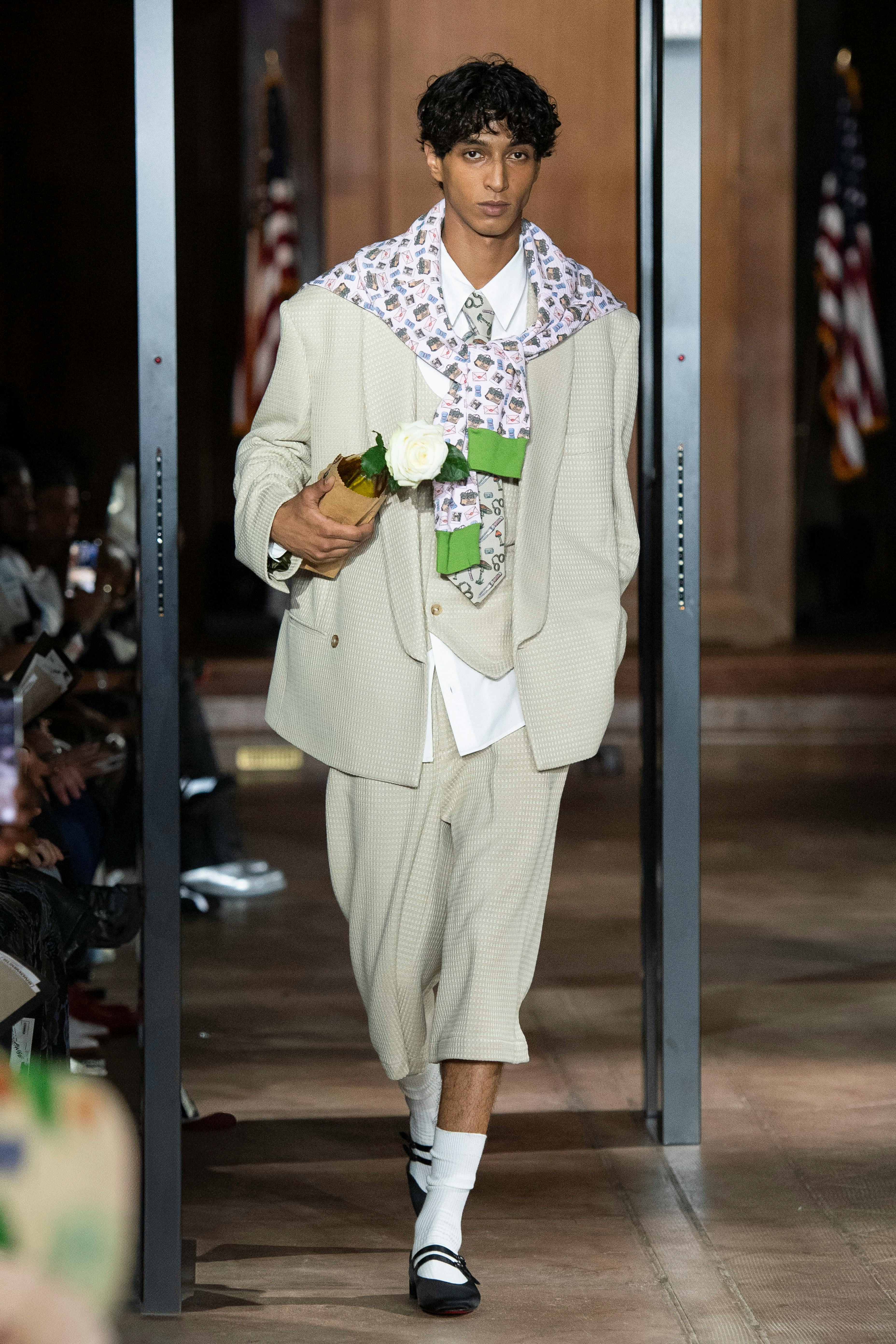 awge asap rocky fashion show 2025