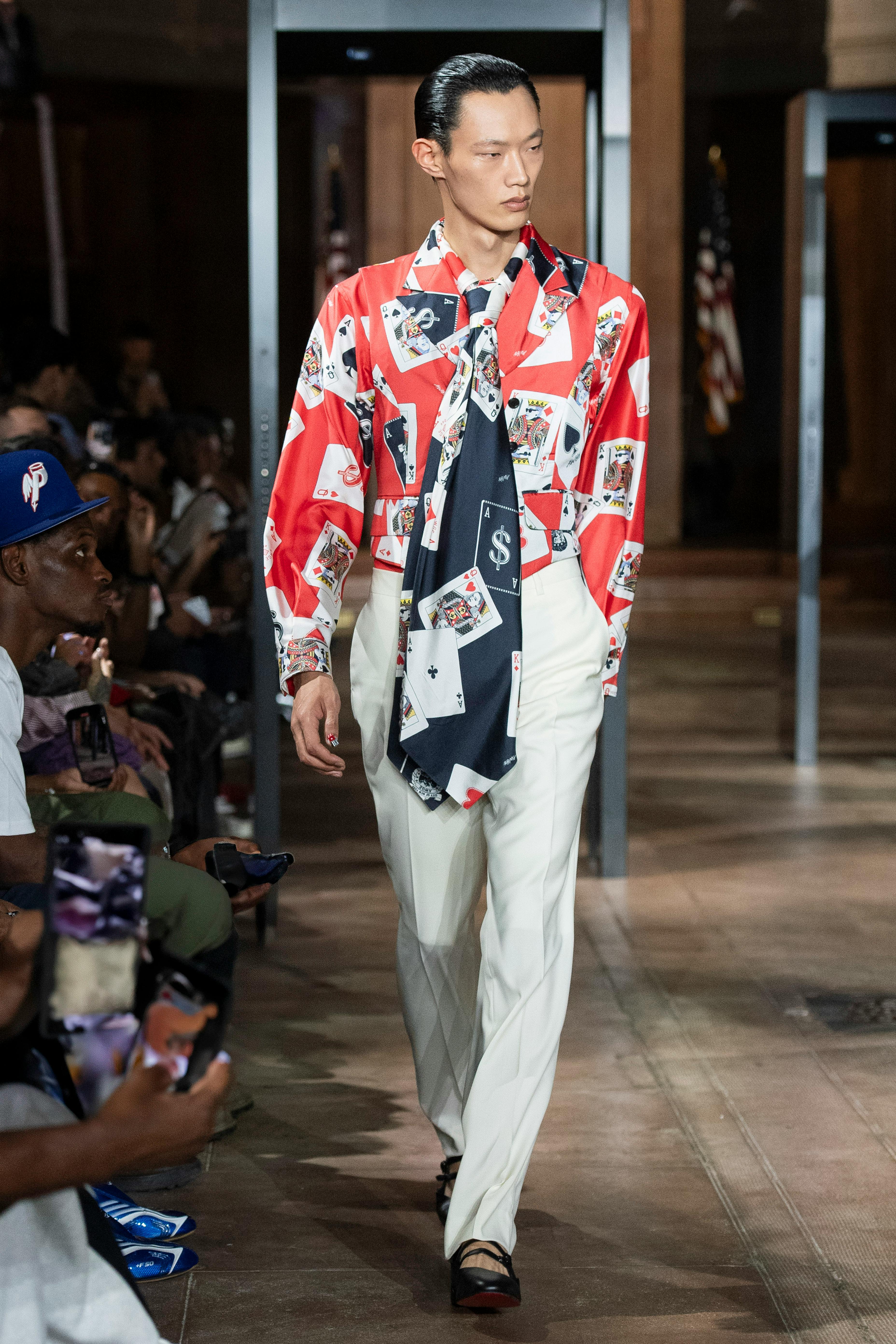 awge asap rocky fashion show 2025