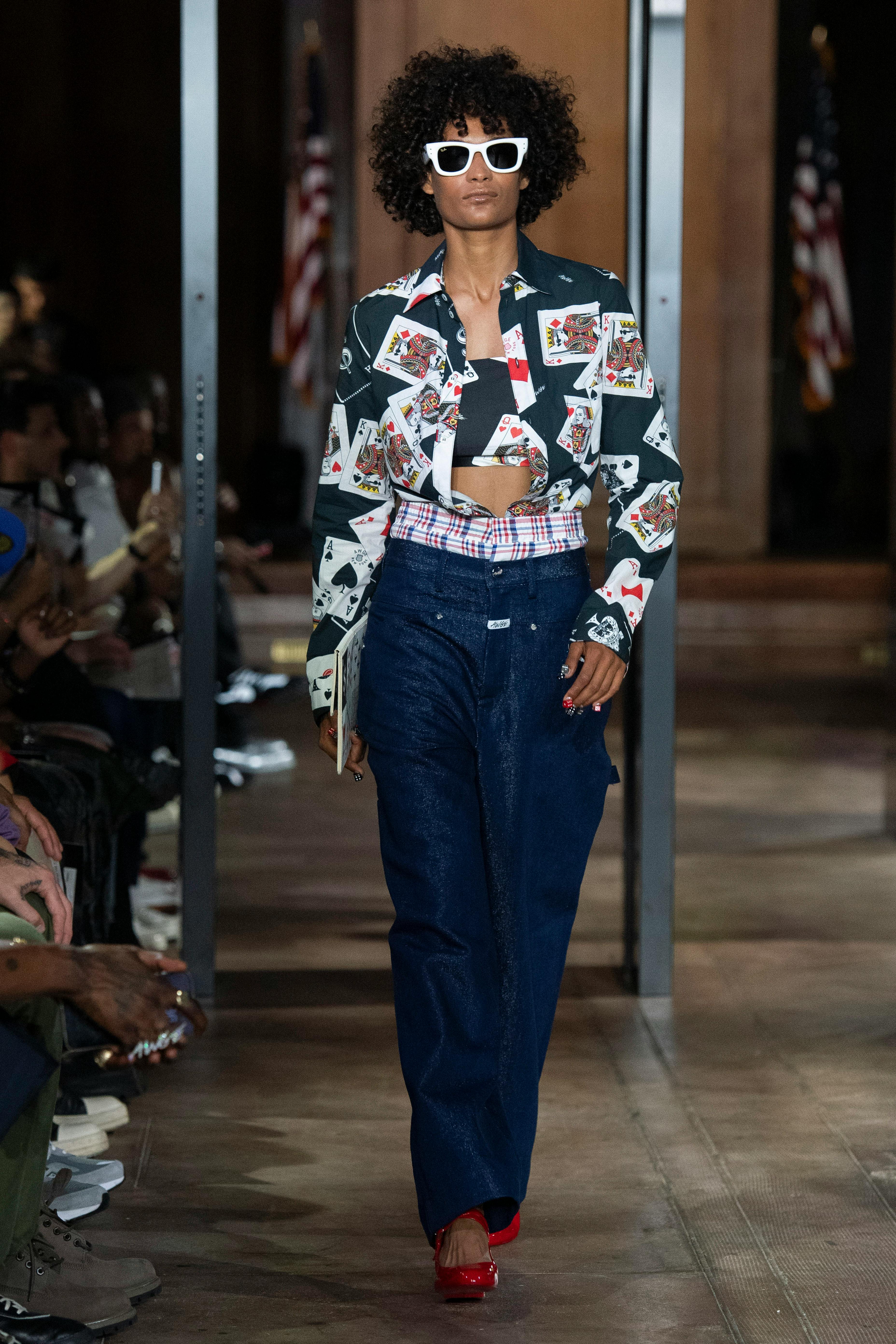 awge asap rocky fashion show 2025