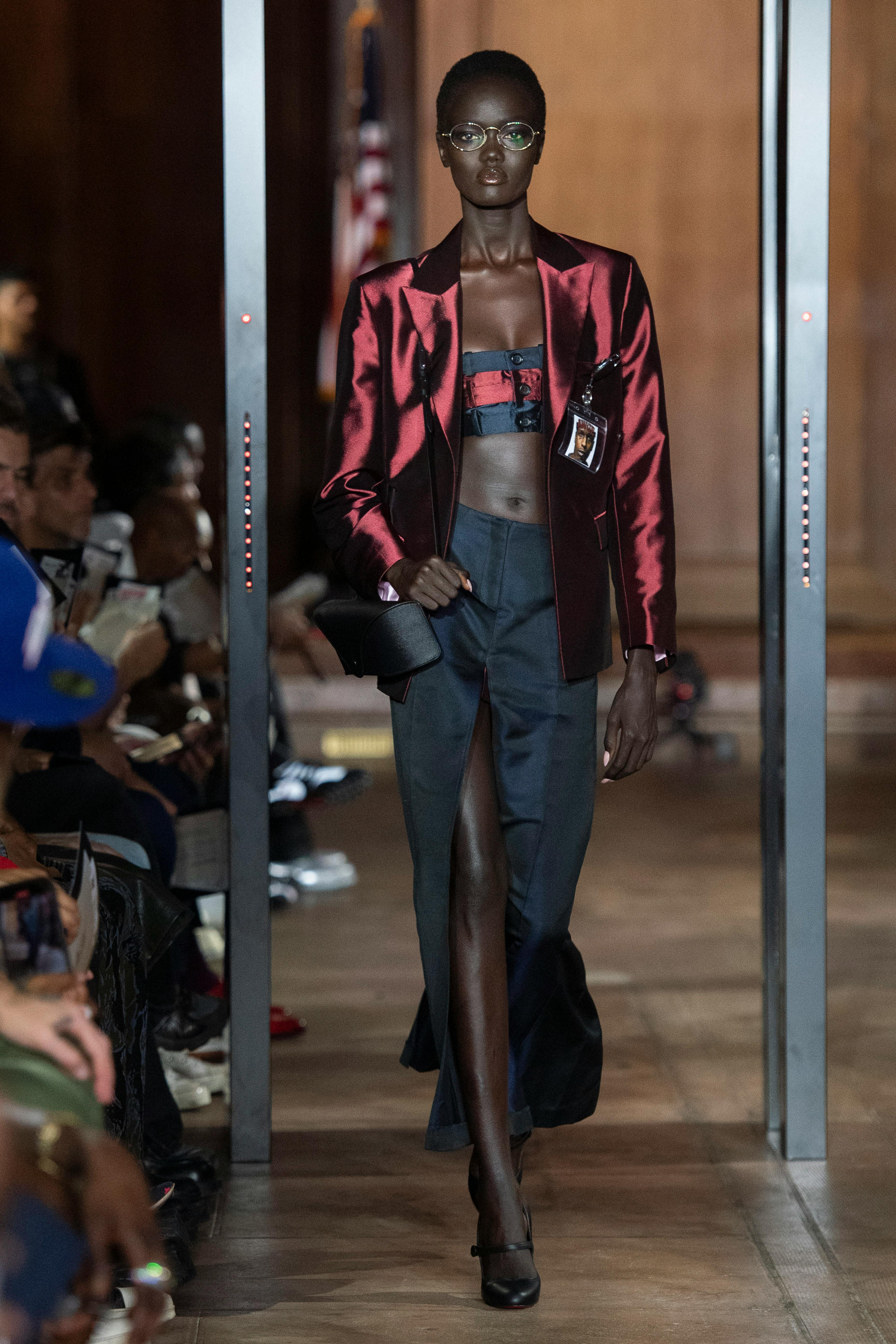 awge asap rocky fashion show 2025