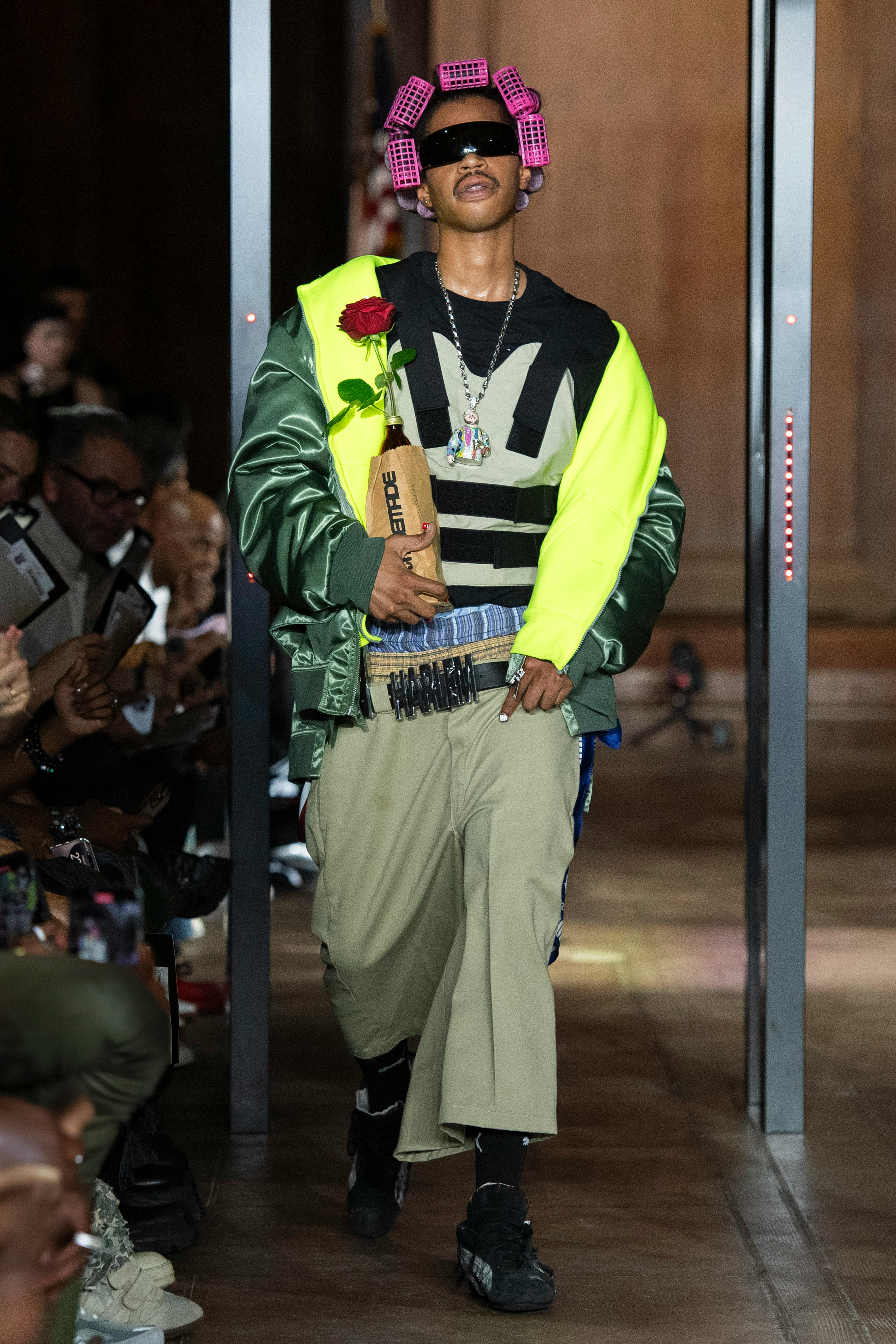 awge asap rocky fashion show 2025