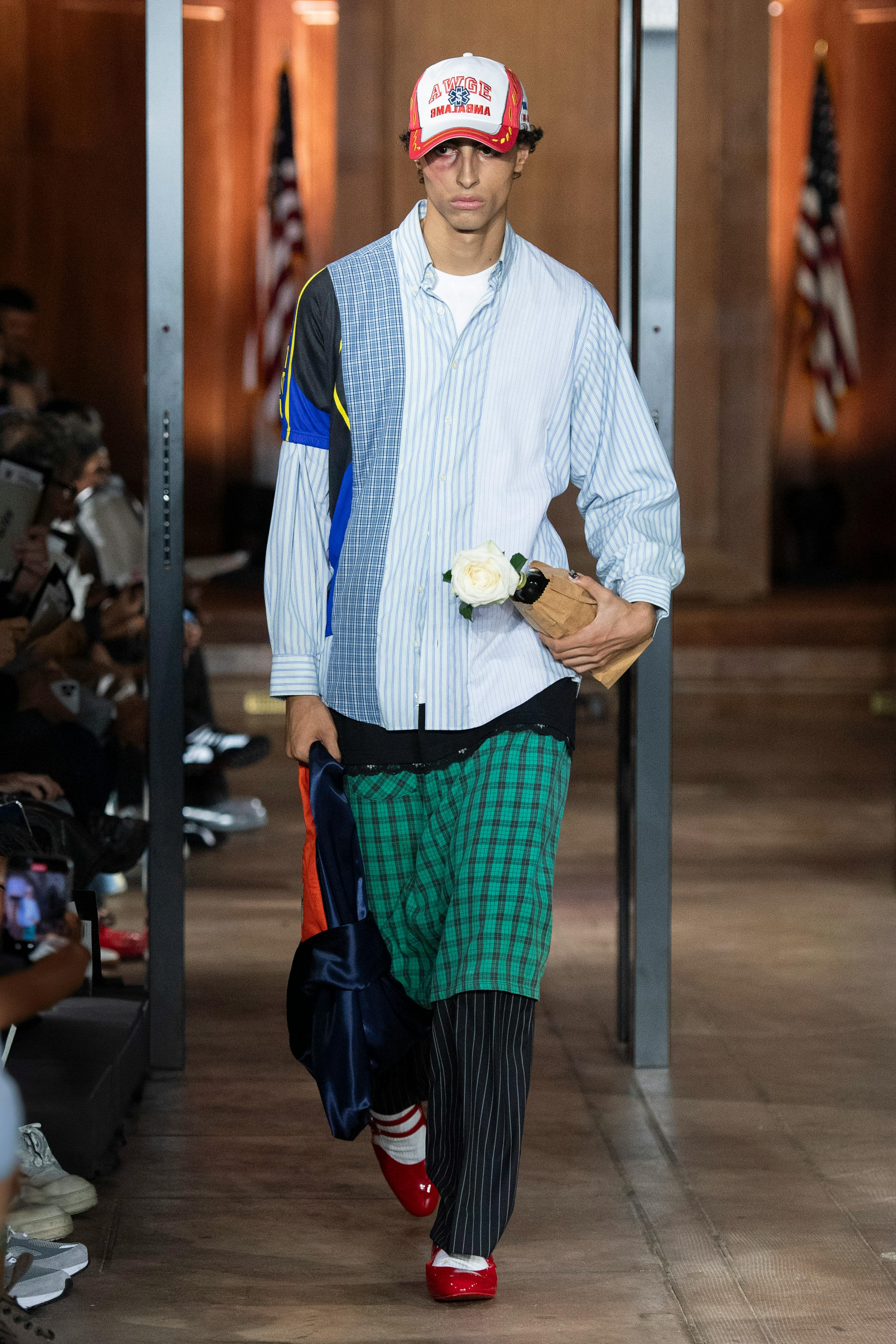 awge asap rocky fashion show 2025