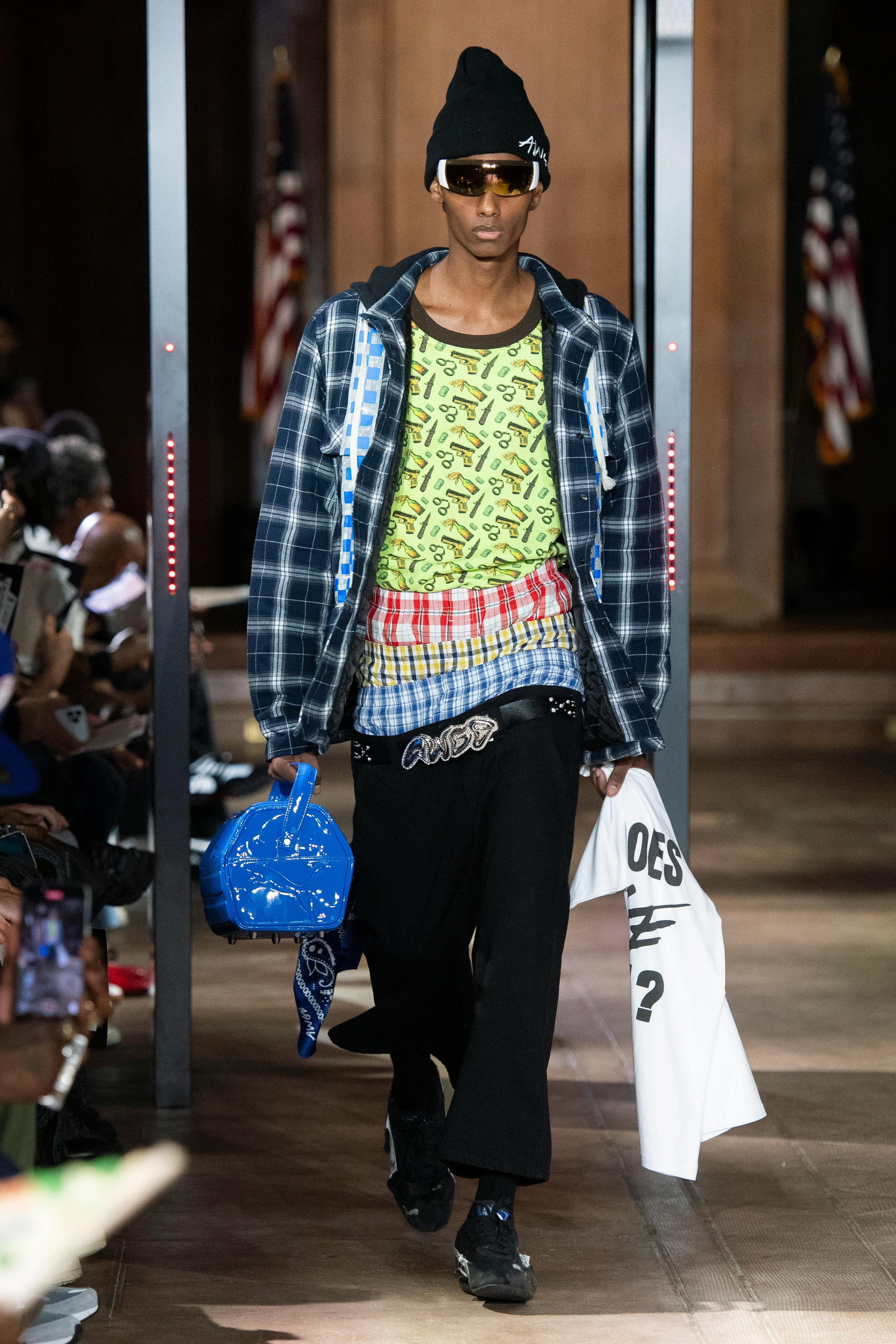 awge asap rocky fashion show 2025
