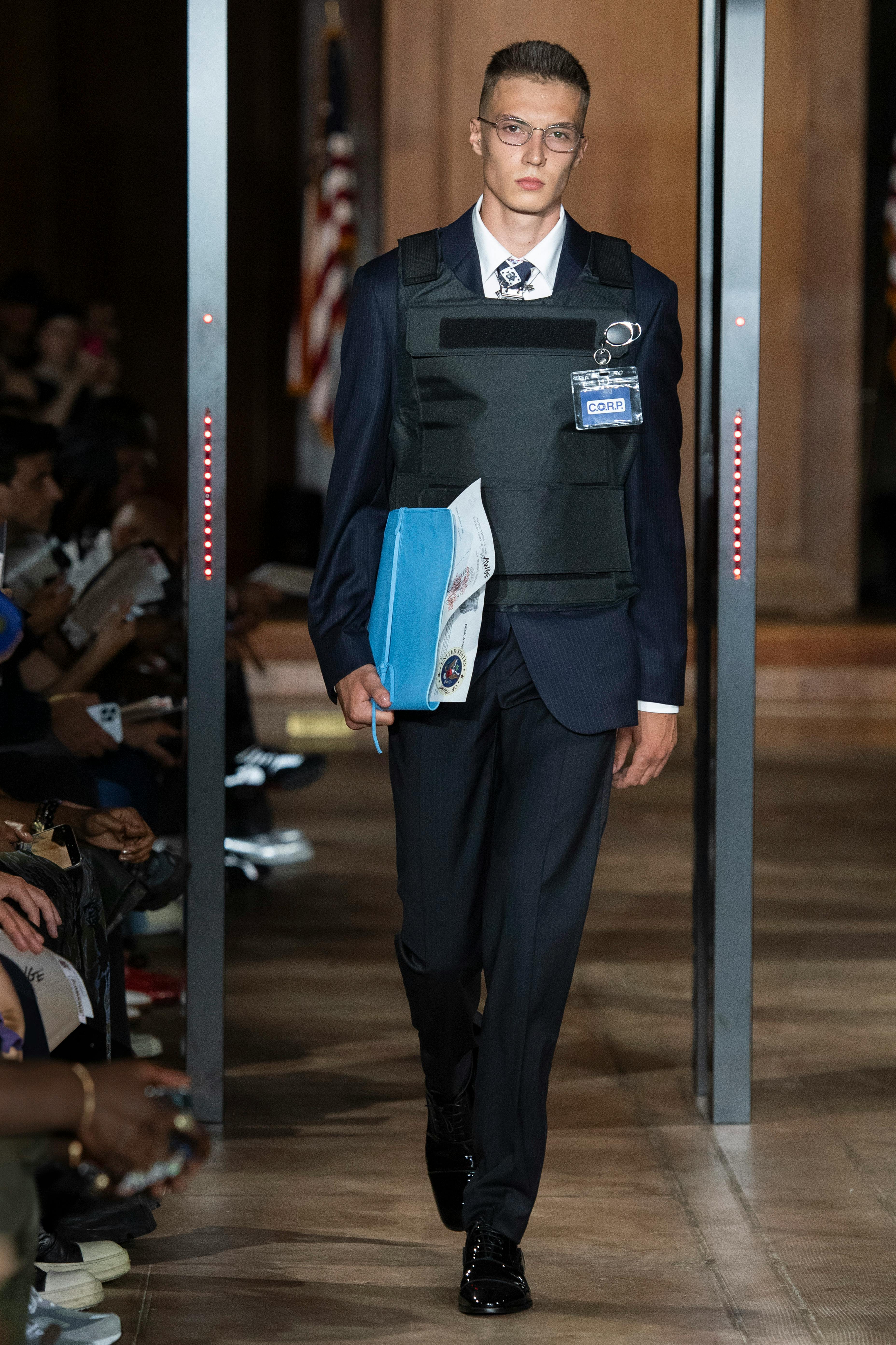 awge asap rocky fashion show 2025