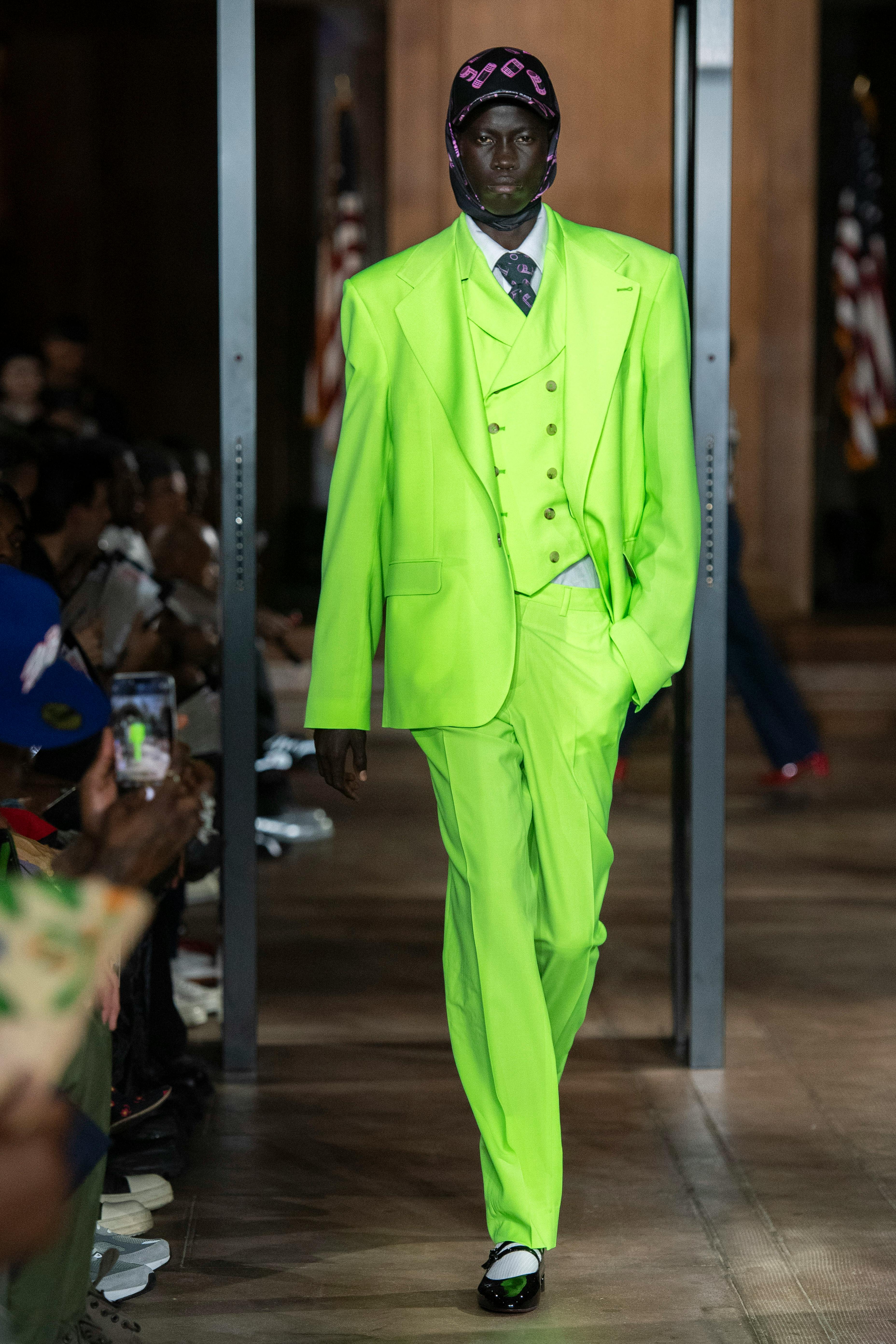 awge asap rocky fashion show 2025