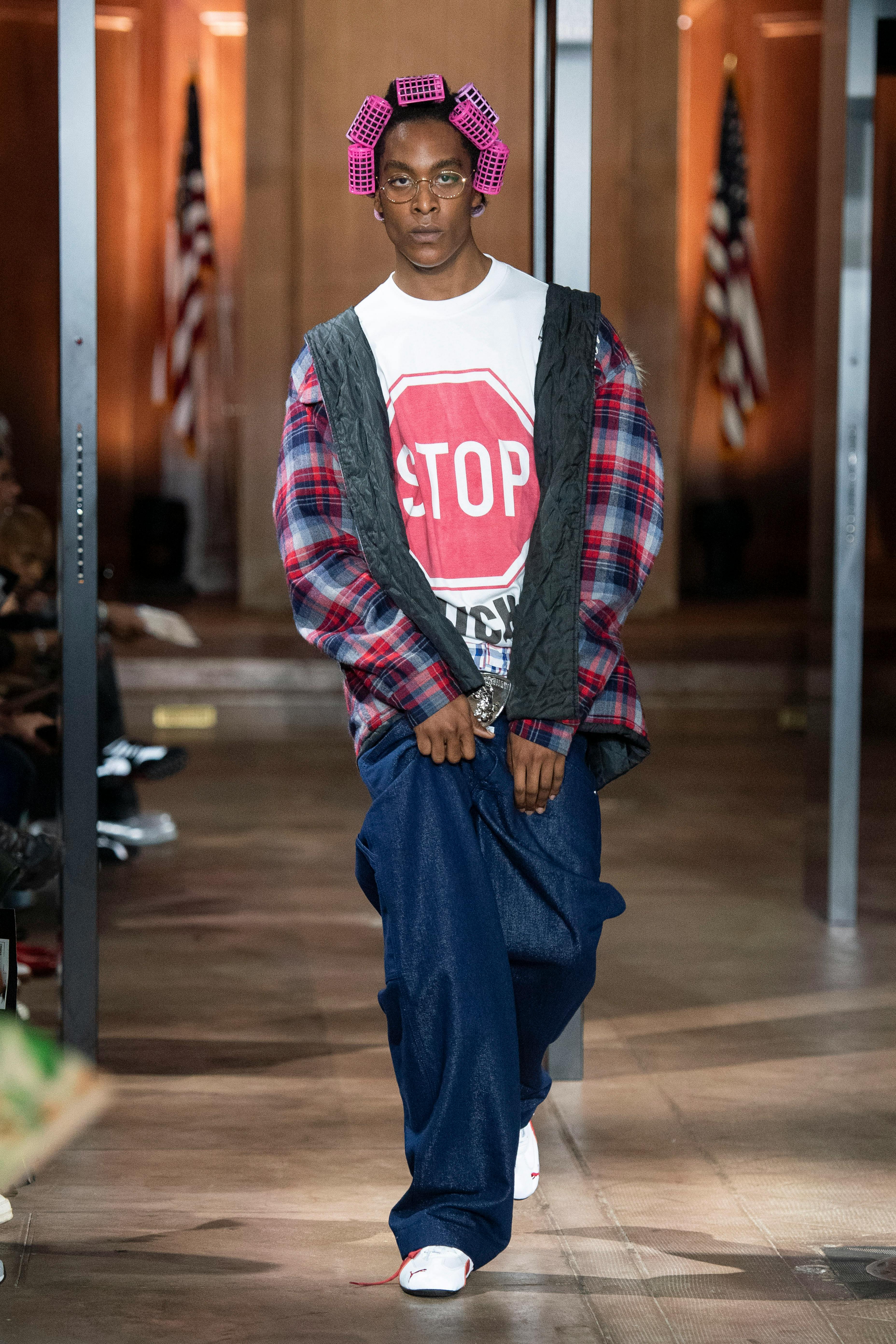 awge asap rocky fashion show 2025