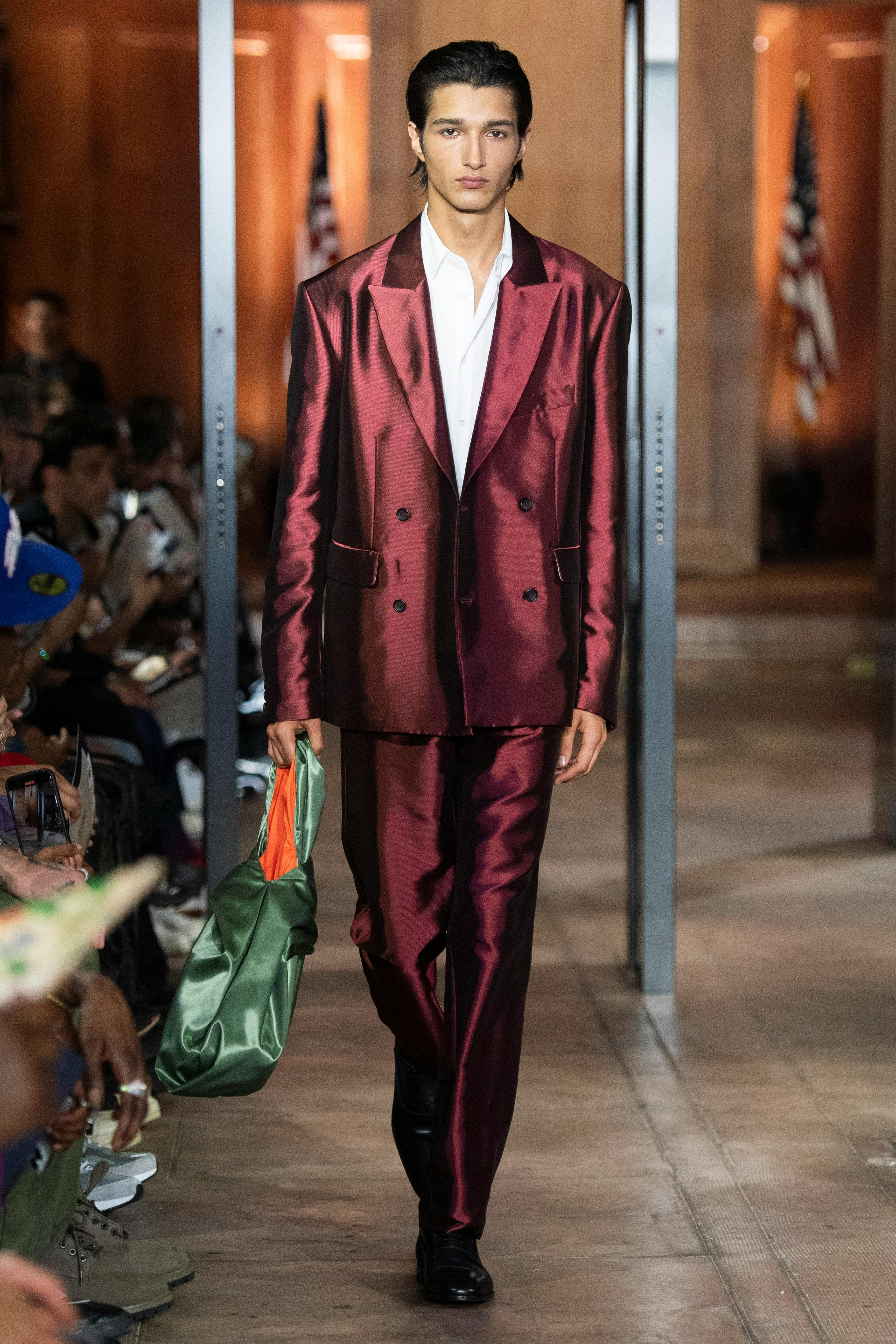 awge asap rocky fashion show 2025