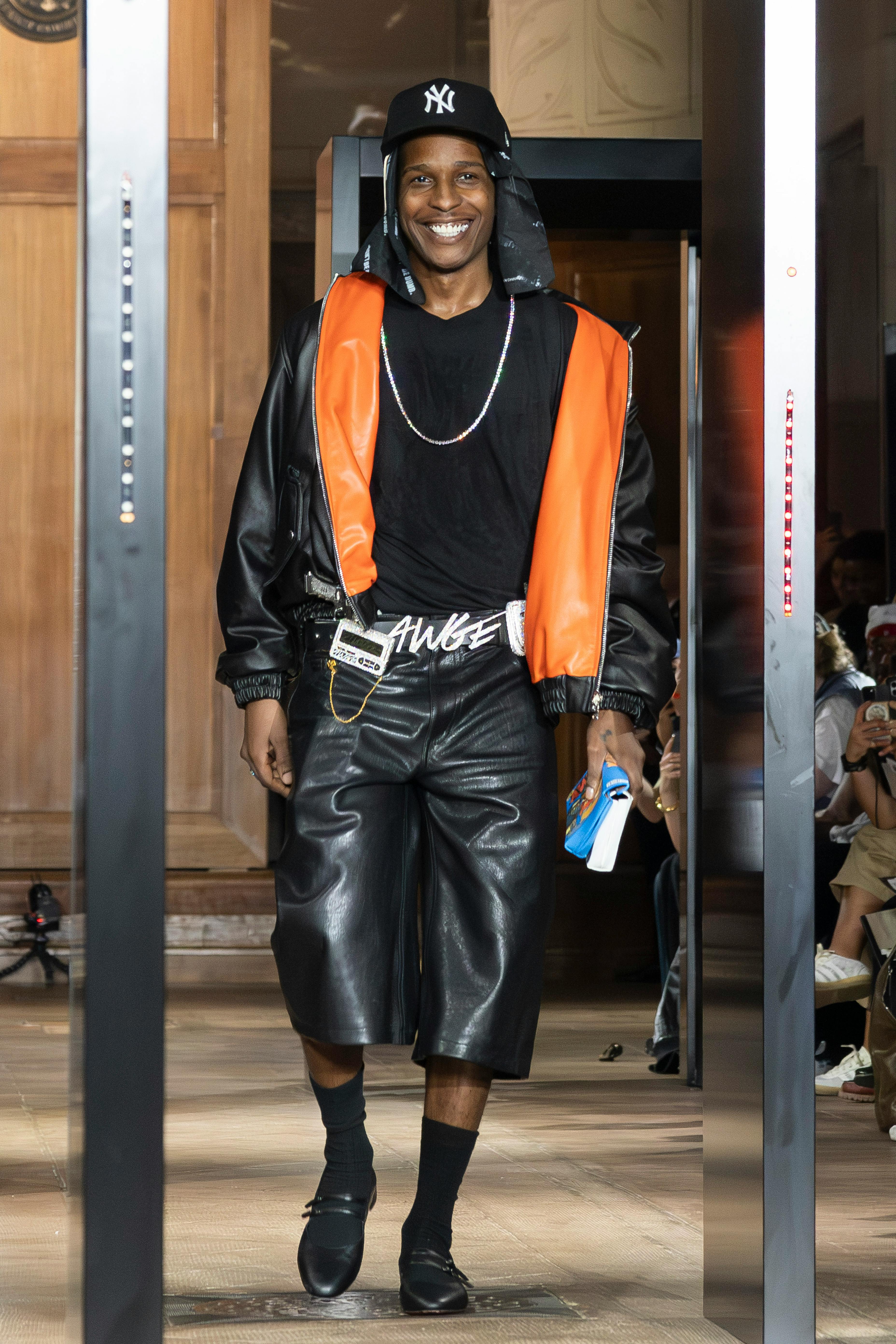 awge asap rocky fashion show 2025
