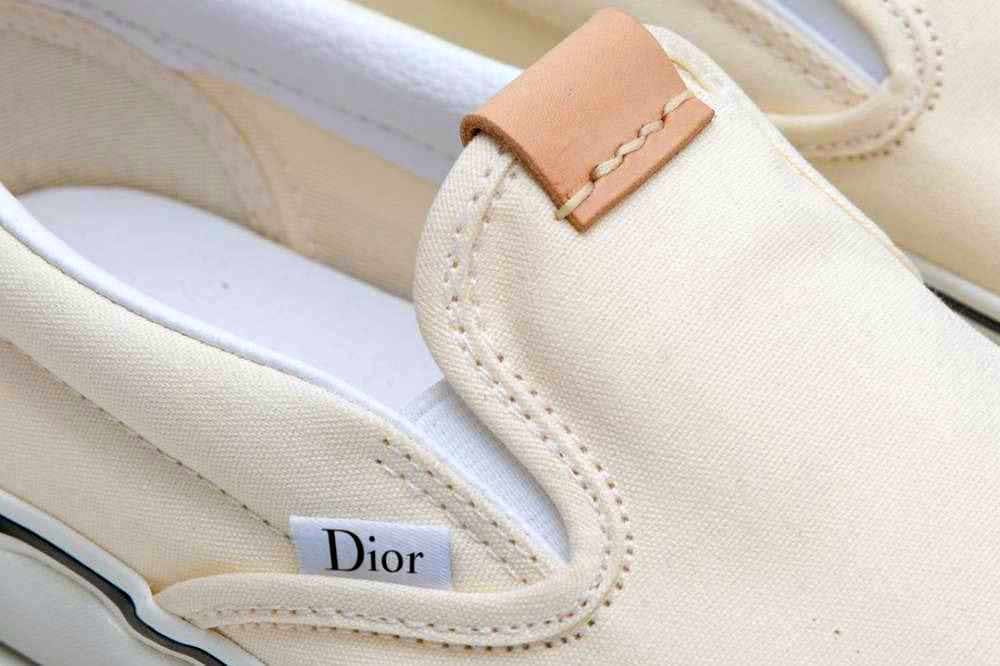 dior ss26 "vans" sneakers