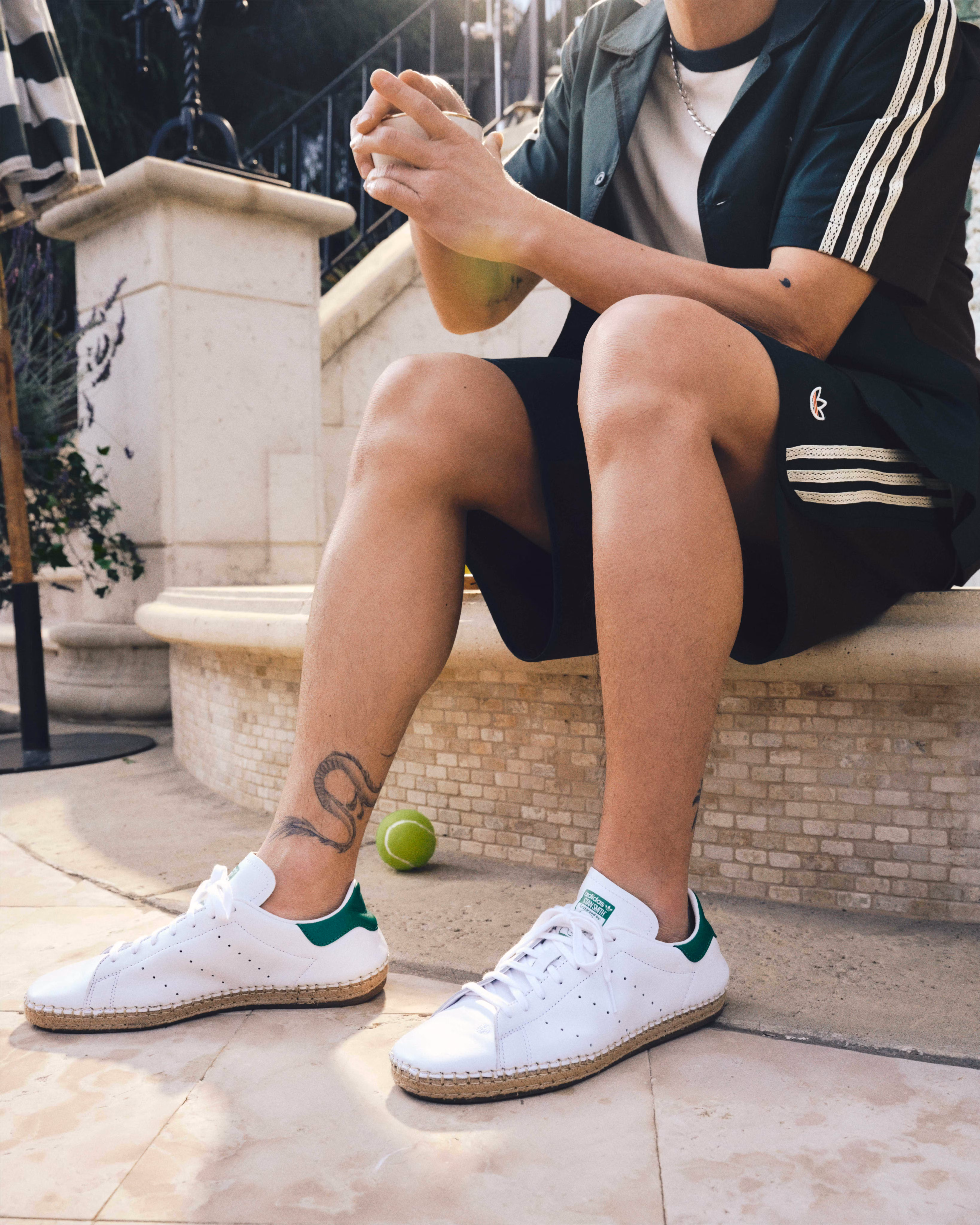 adidas clot stan smith espadrille sneaker