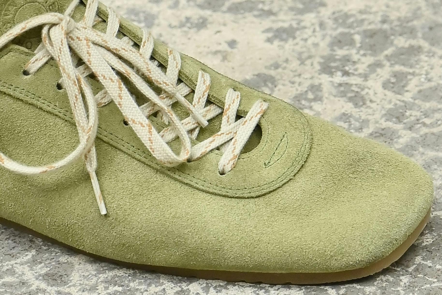 Dries Van Noten ss26 suede sneaker