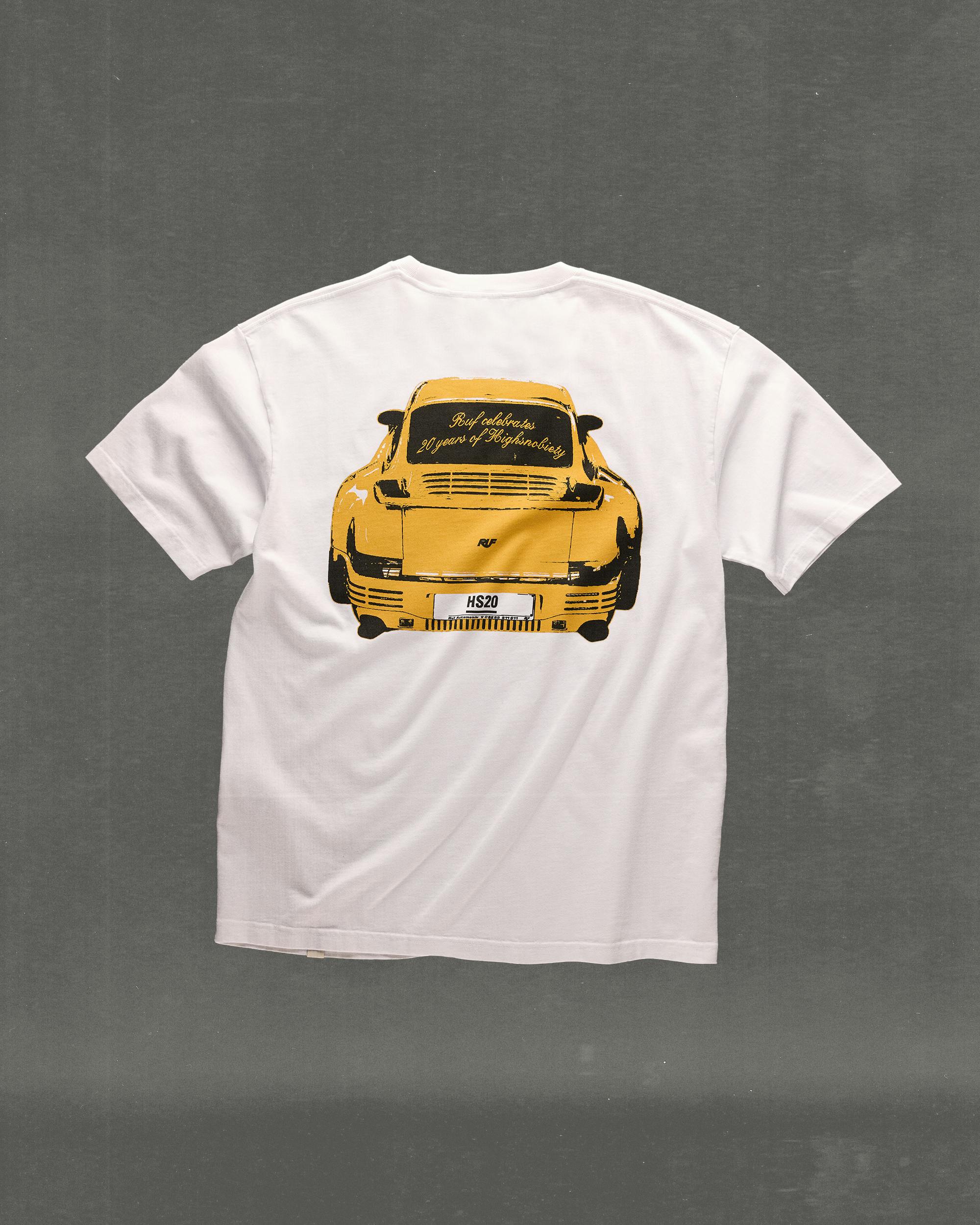 Highsnobiety 20th birthday T-shirt collaboration