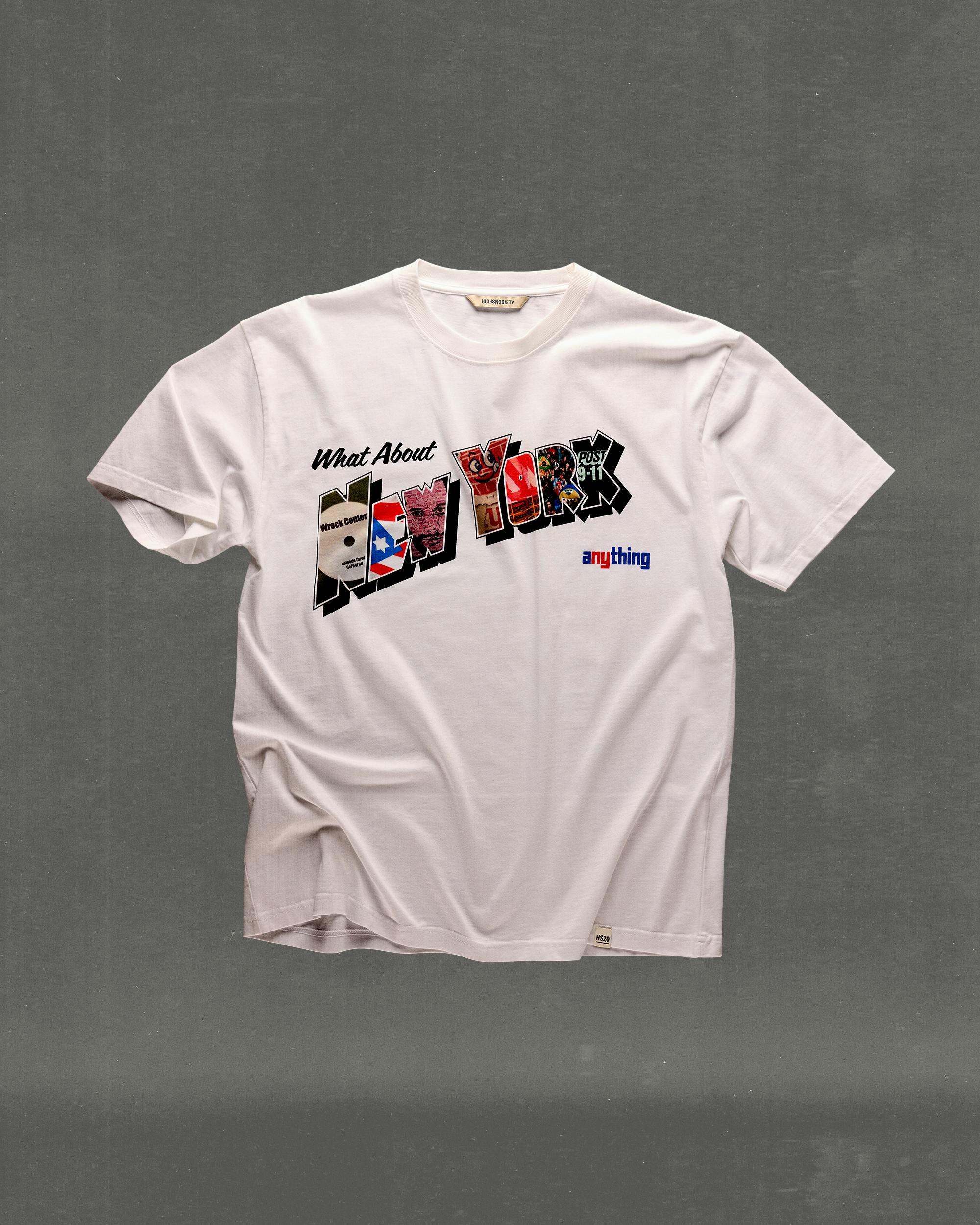 Highsnobiety 20th birthday T-shirt collaboration