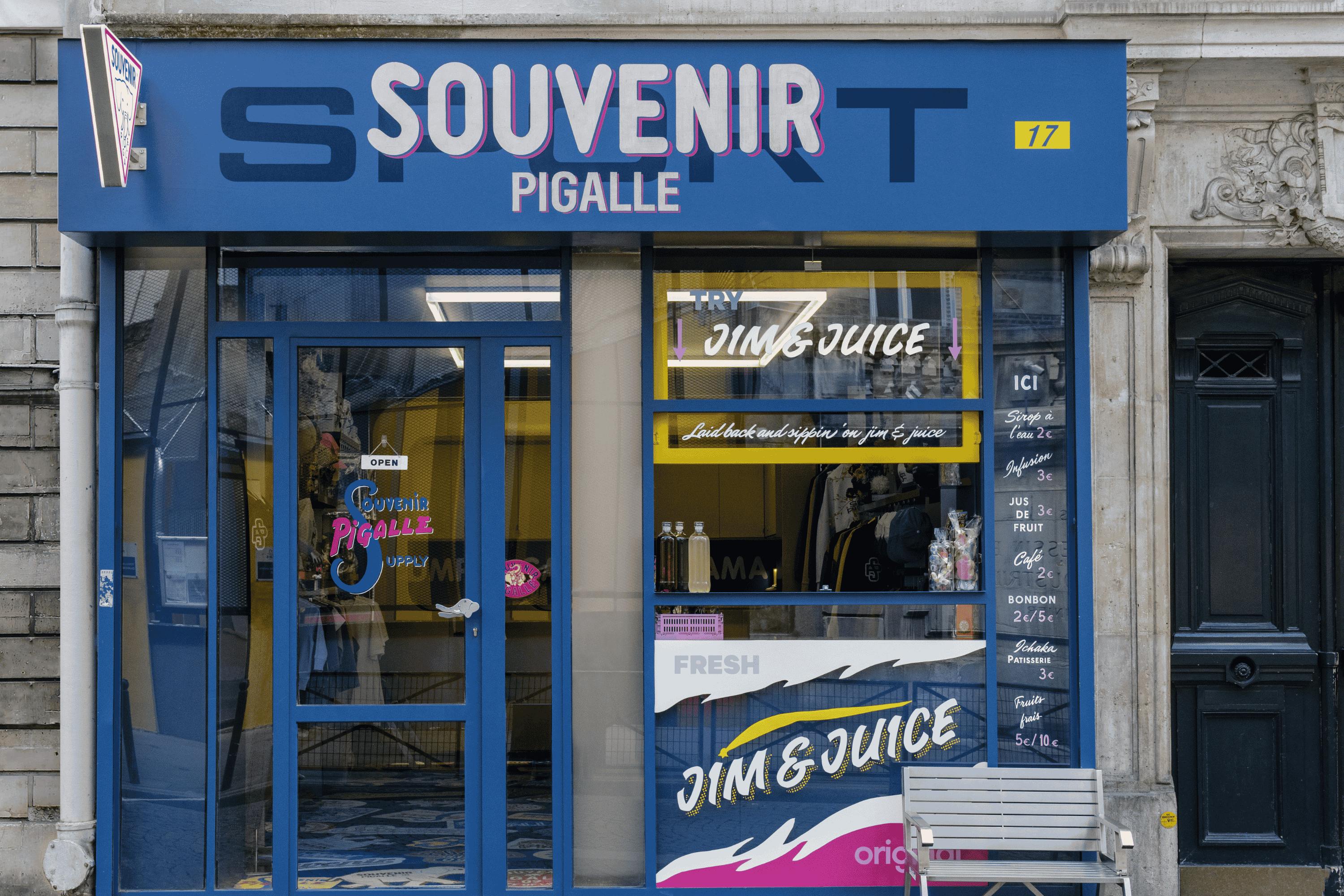 Pigalle Souvenir new store