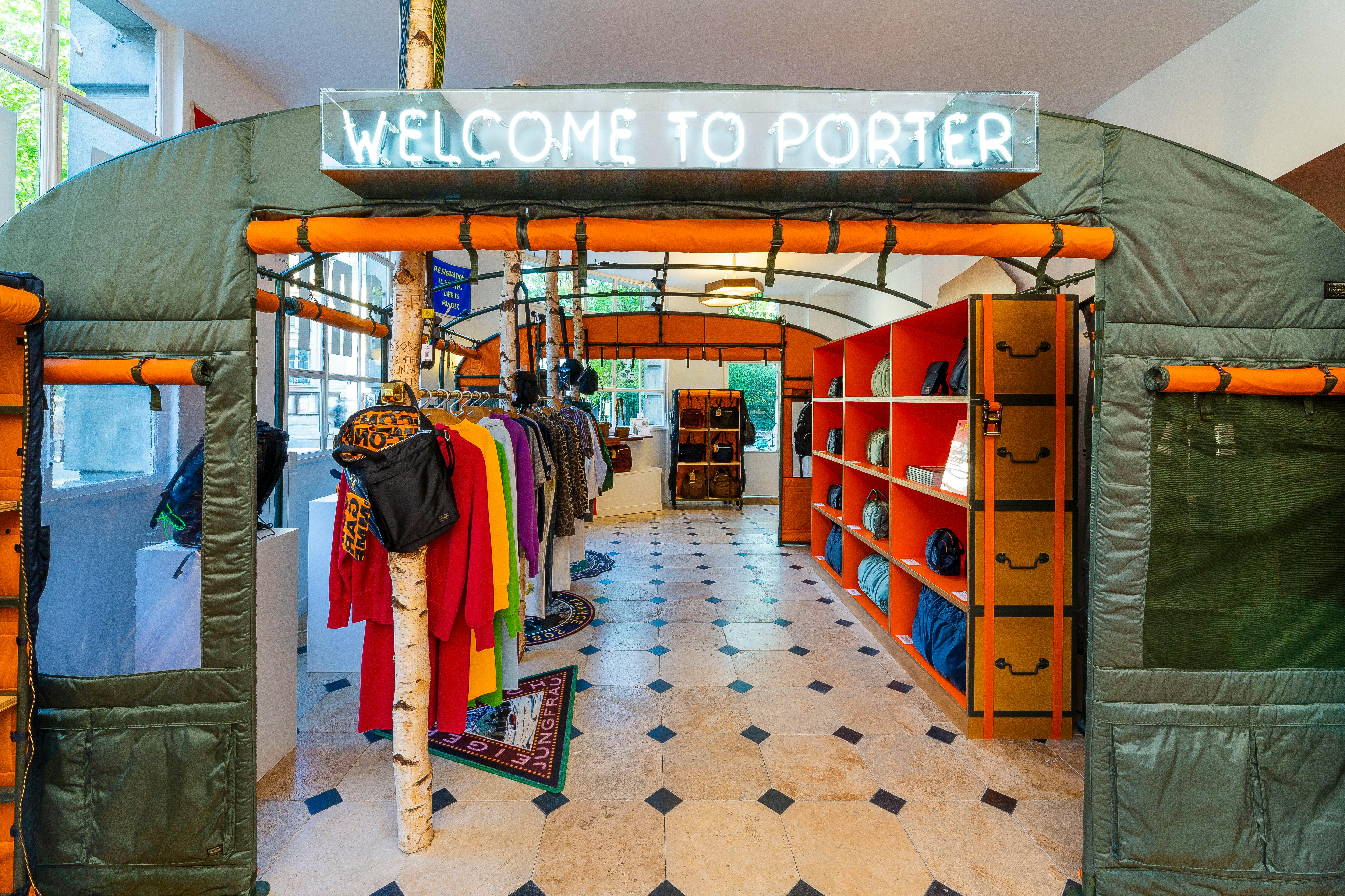 porter yoshida 90th anniversary pop-up