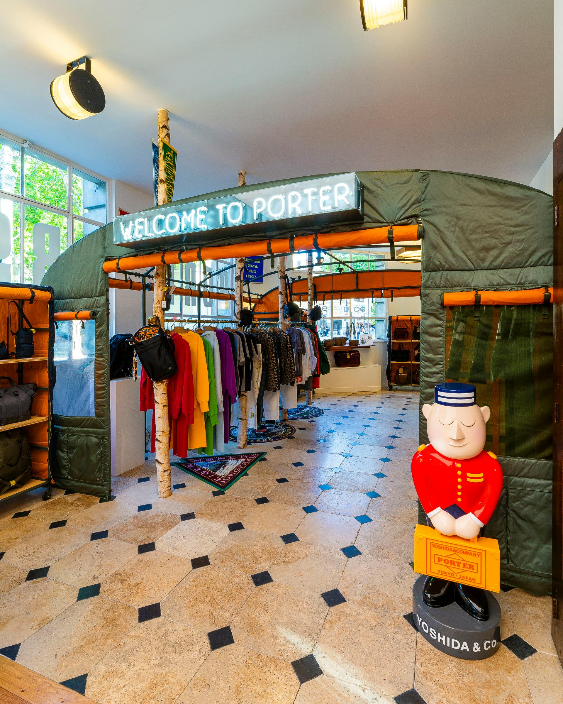 porter yoshida 90th anniversary pop-up