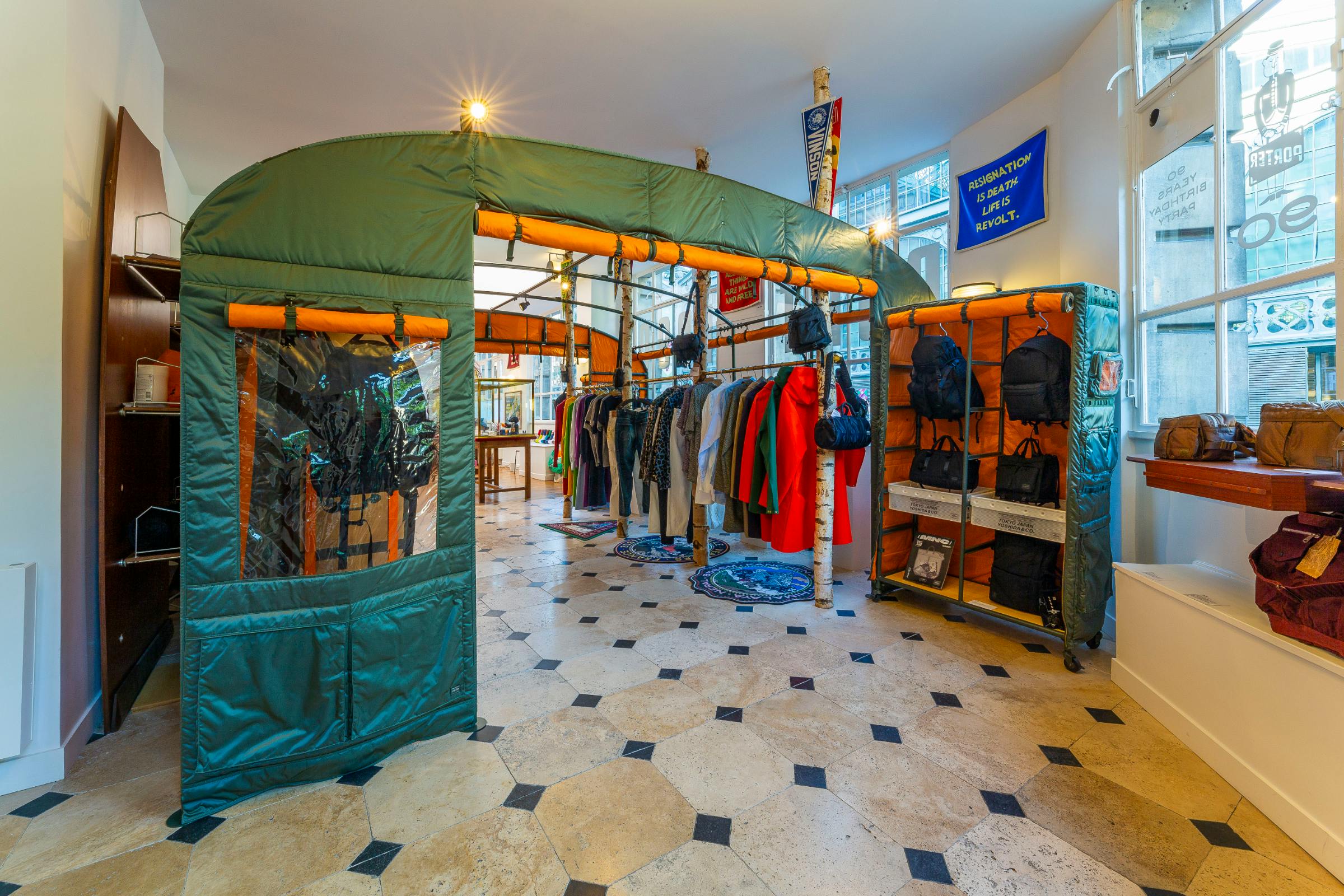 porter yoshida 90th anniversary pop-up