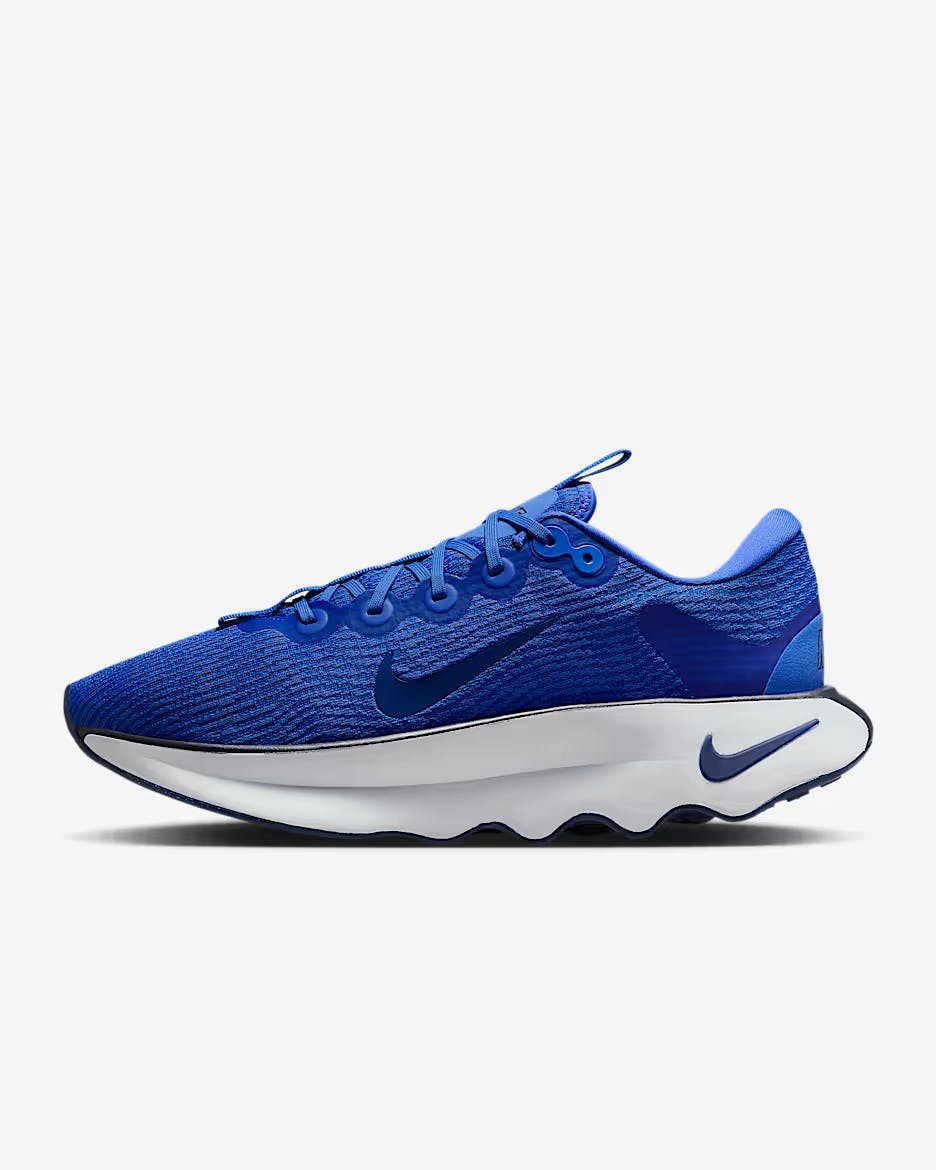 Nike, Blue, Walking Shoes, Chunky Nike Walking Shoes